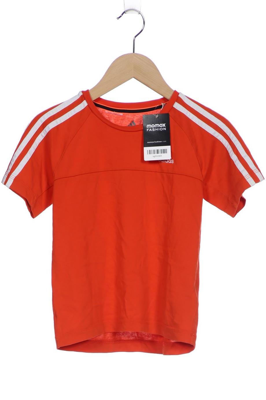 

adidas Herren T-Shirt, orange, Gr. 128