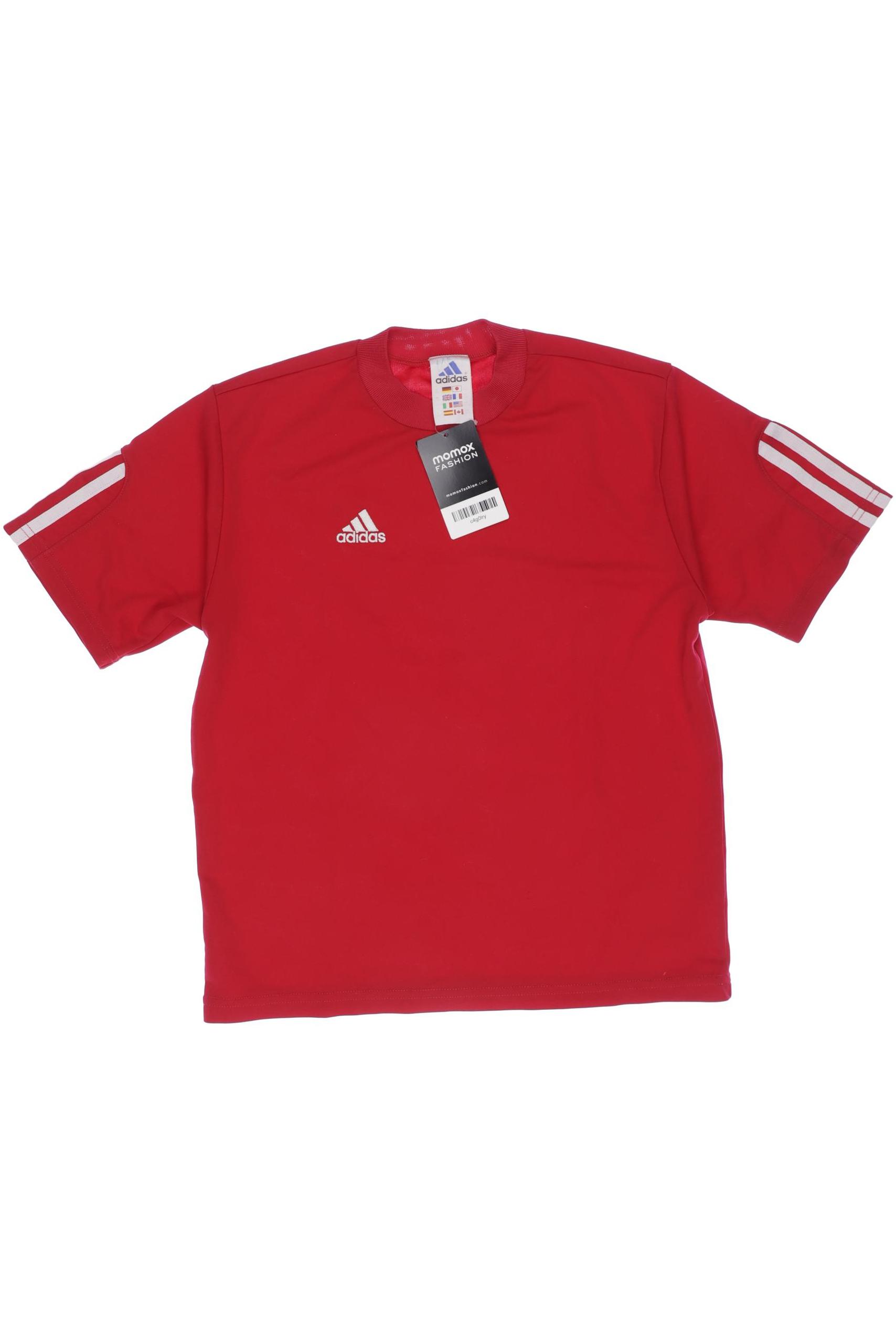 

adidas Jungen T-Shirt, rot, Gr. 152