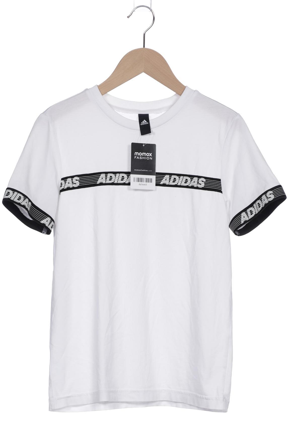 

adidas Herren T-Shirt, weiß, Gr. 152