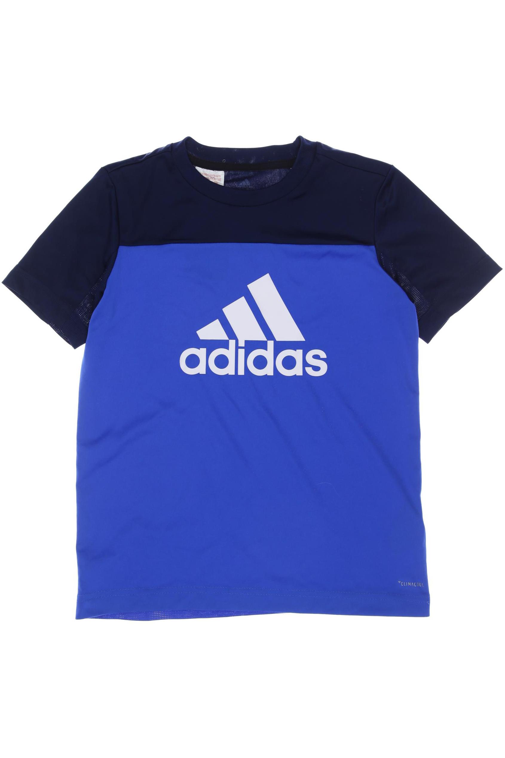 

adidas Herren T-Shirt, blau, Gr. 140