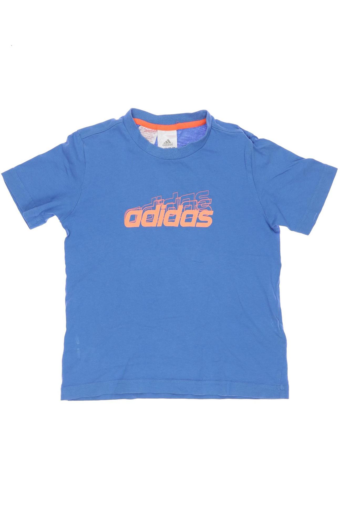 

adidas Herren T-Shirt, blau, Gr. 128