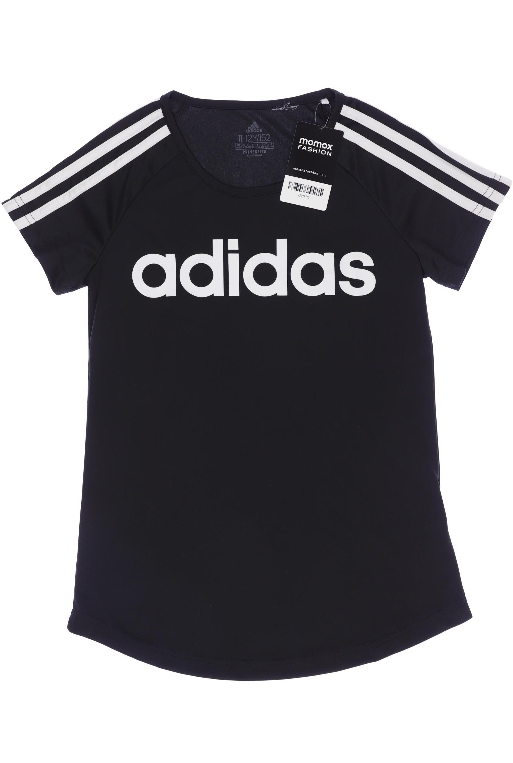 

adidas Herren T-Shirt, schwarz, Gr. 152