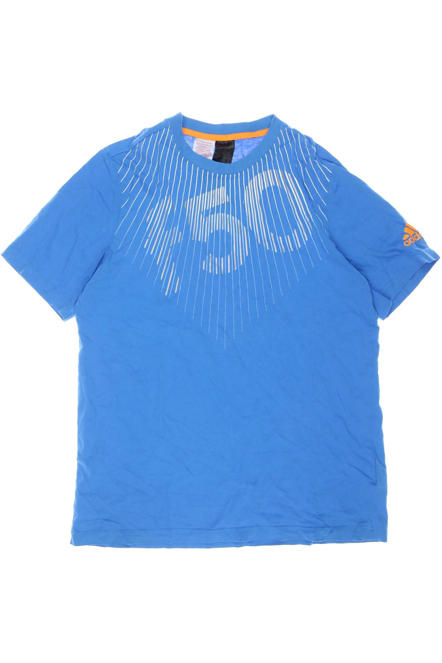 

adidas Herren T-Shirt, blau, Gr. 176