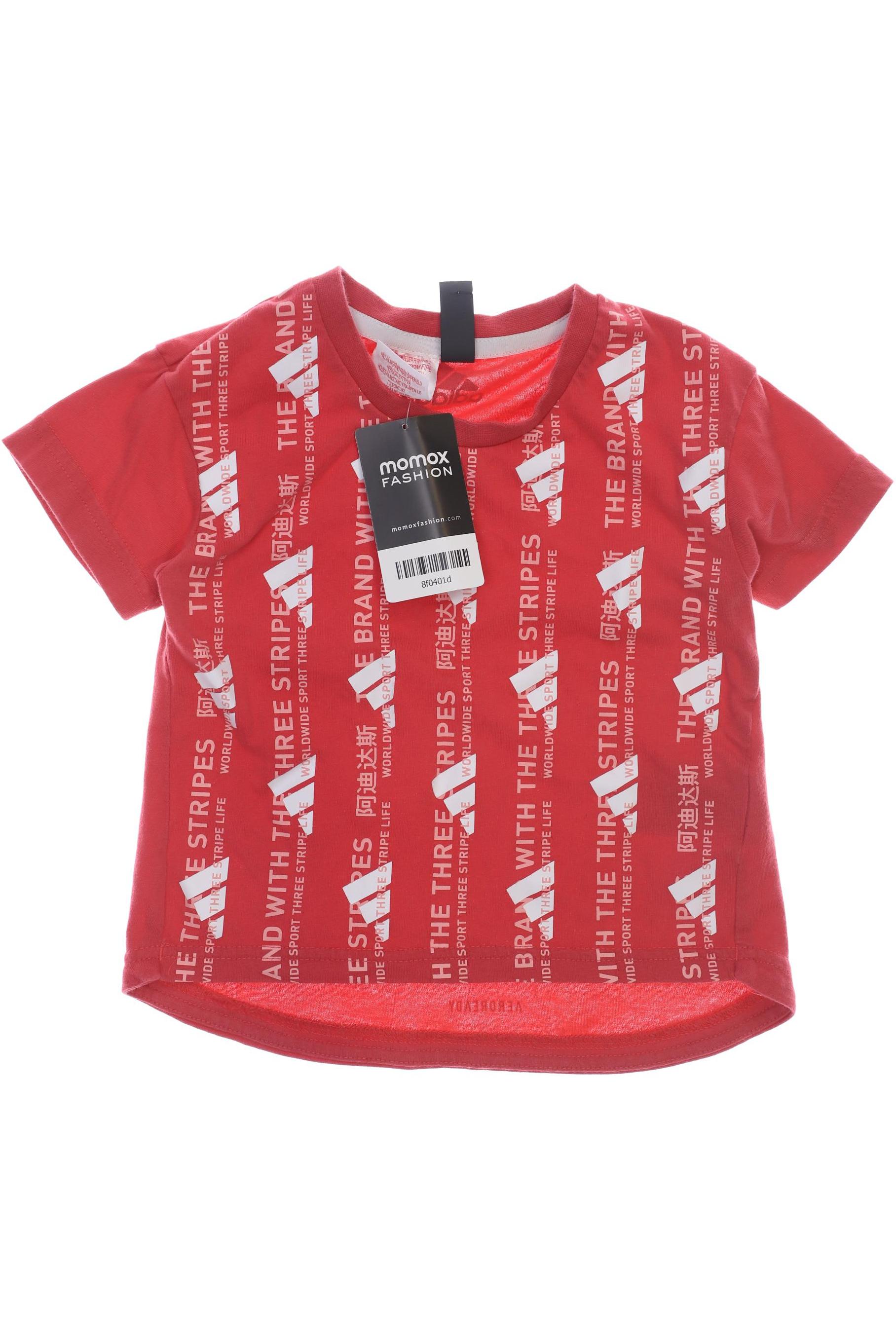 

adidas Herren T-Shirt, rot, Gr. 104