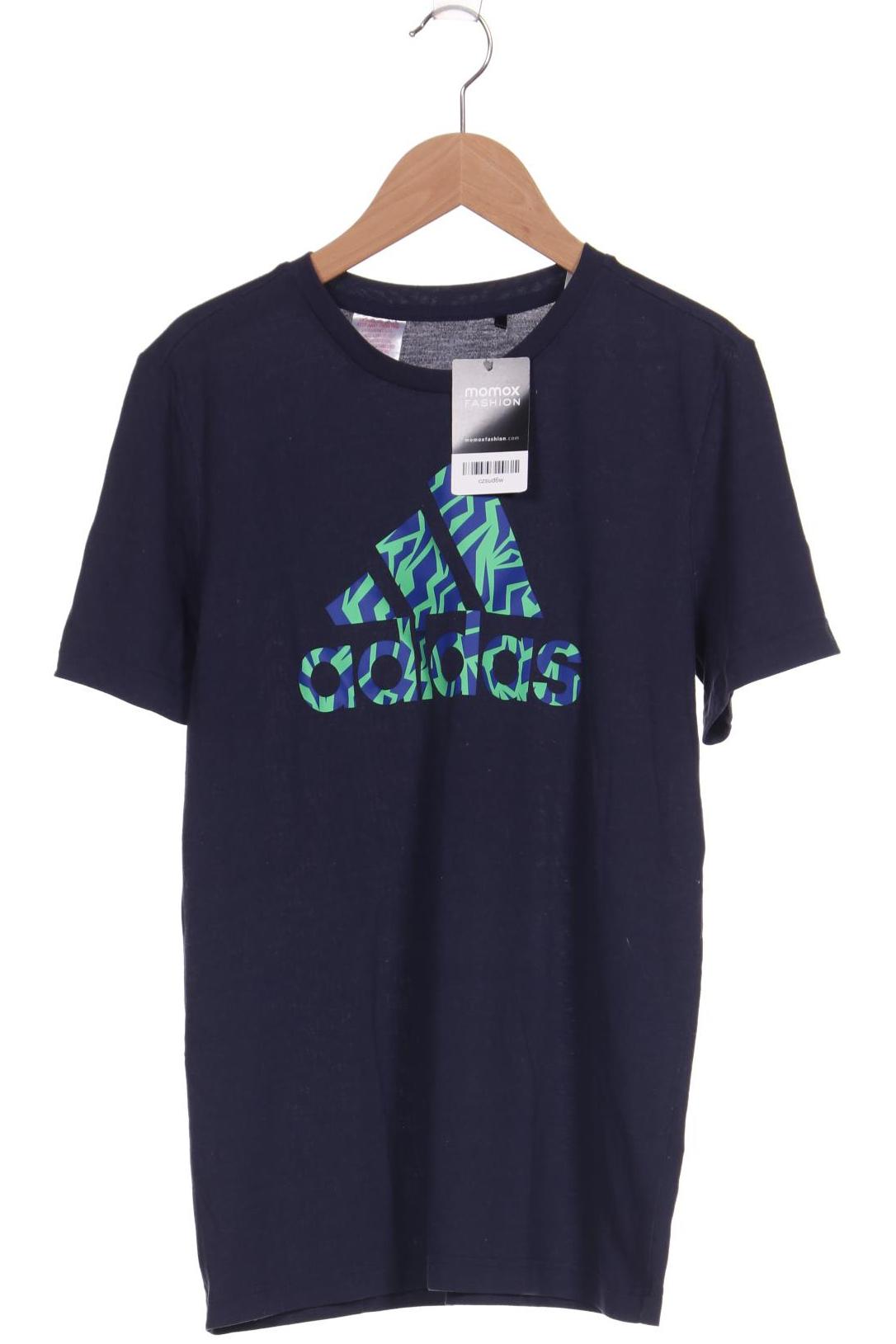 

adidas Herren T-Shirt, marineblau, Gr. 164
