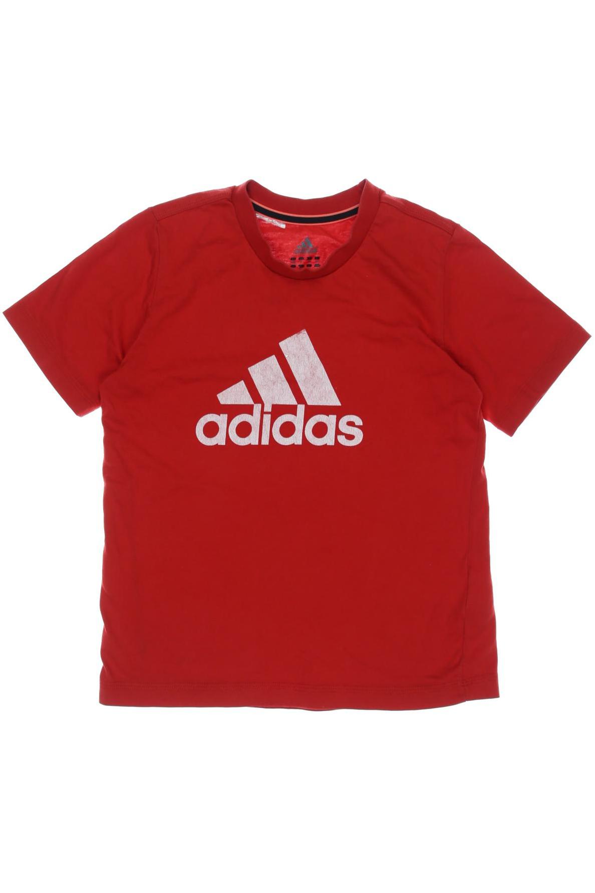 

adidas Herren T-Shirt, rot, Gr. 140