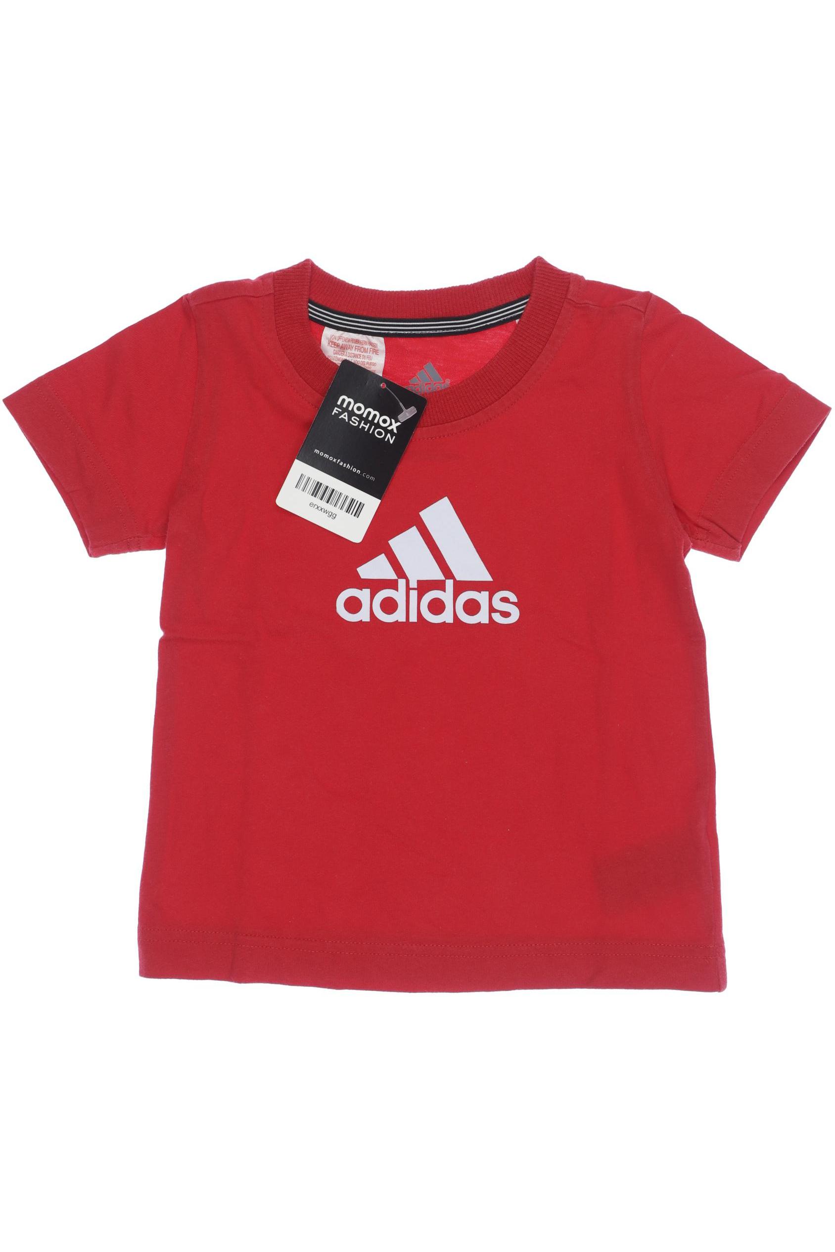 

adidas Herren T-Shirt, rot, Gr. 92