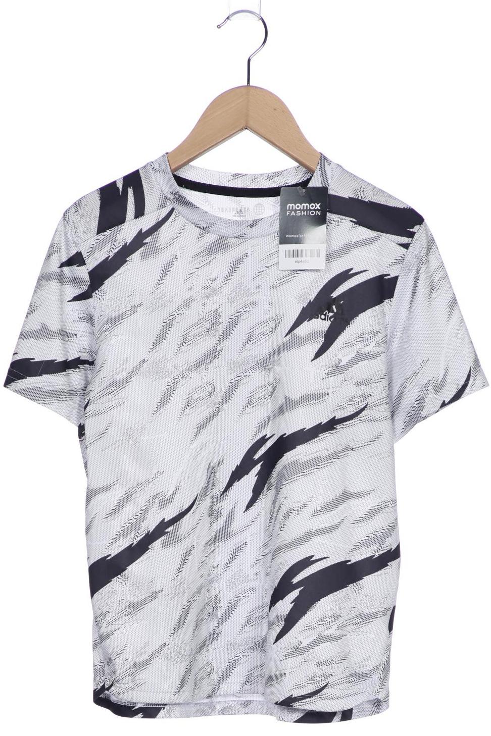 

adidas Herren T-Shirt, weiß, Gr. 152