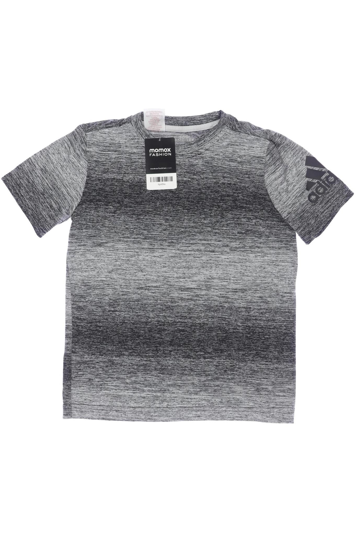 

adidas Herren T-Shirt, grau, Gr. 140