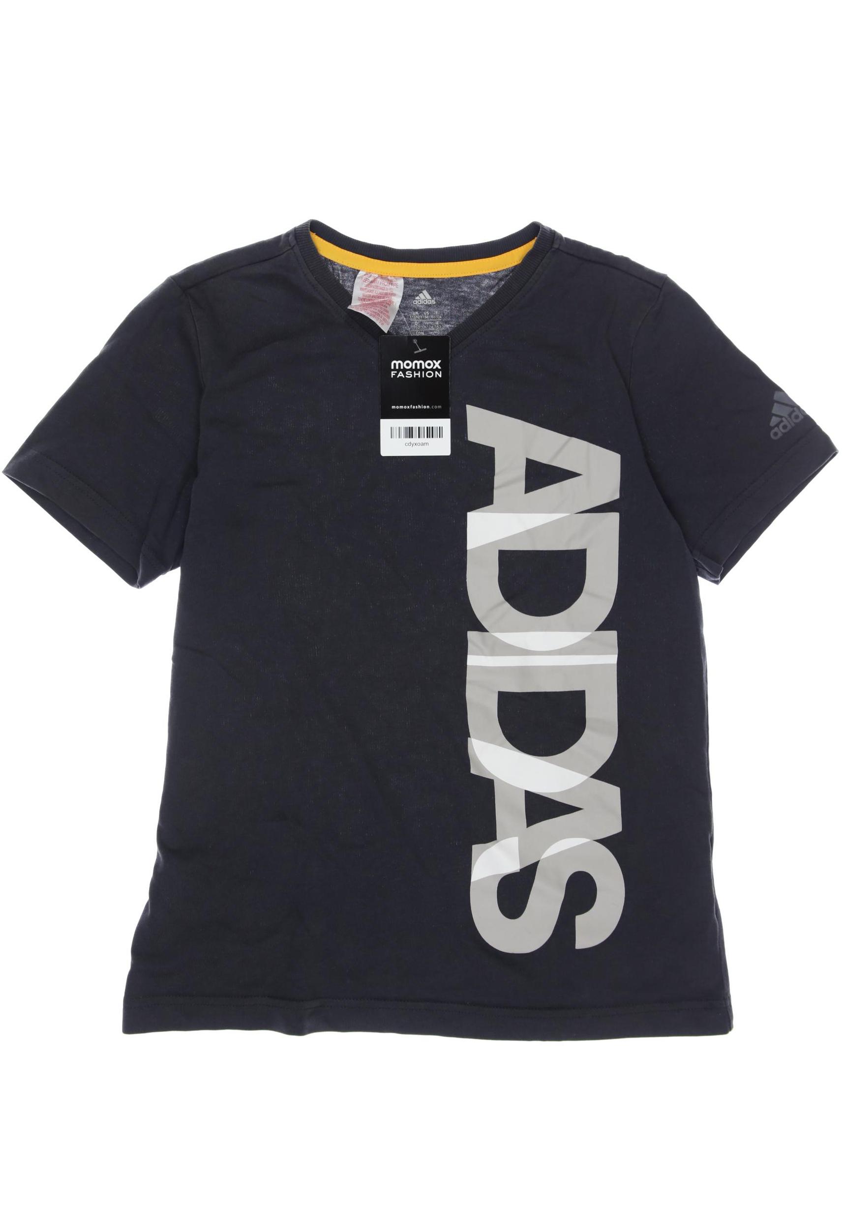 

adidas Herren T-Shirt, grau, Gr. 152