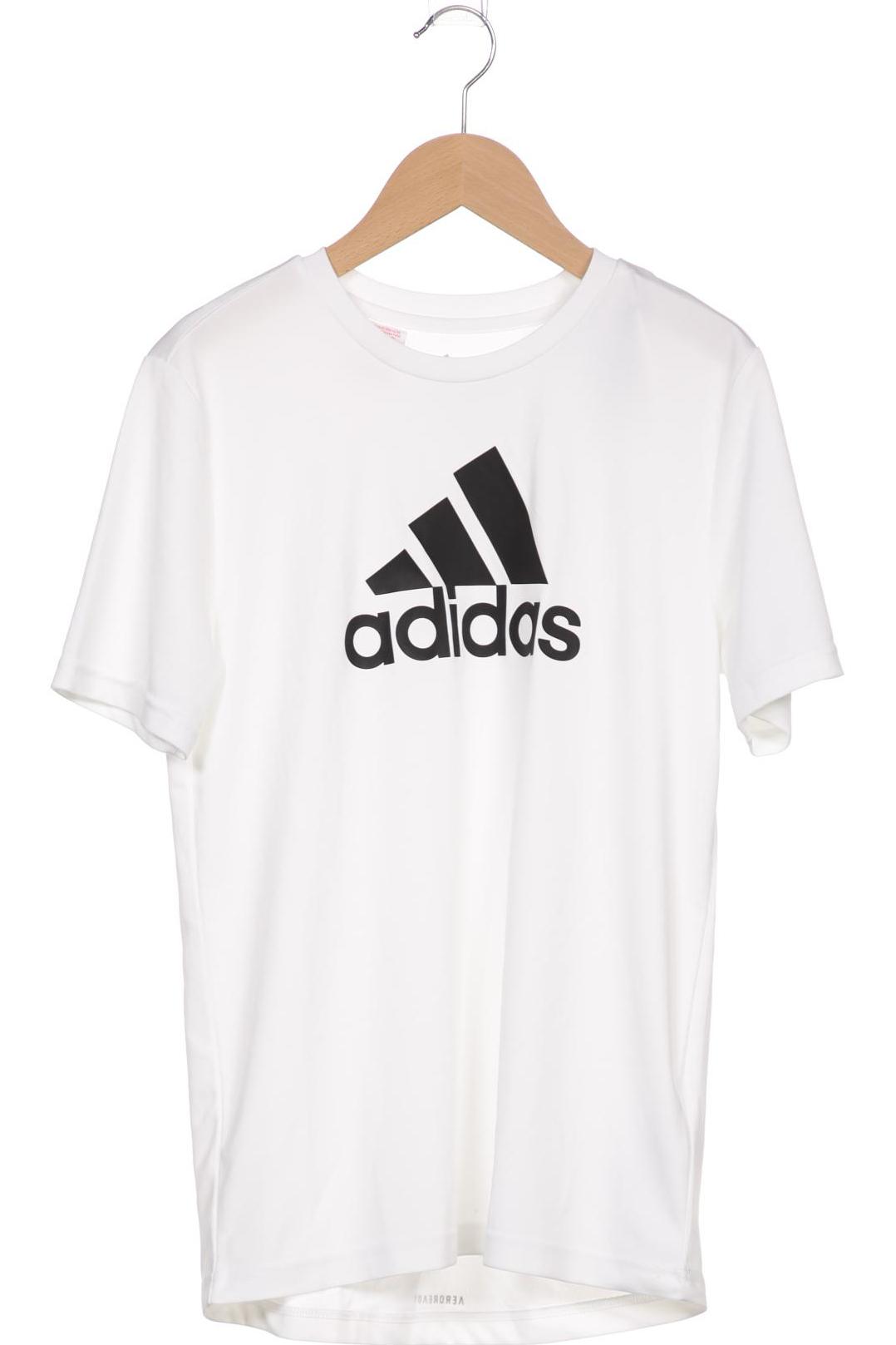 

adidas Jungen T-Shirt, weiß