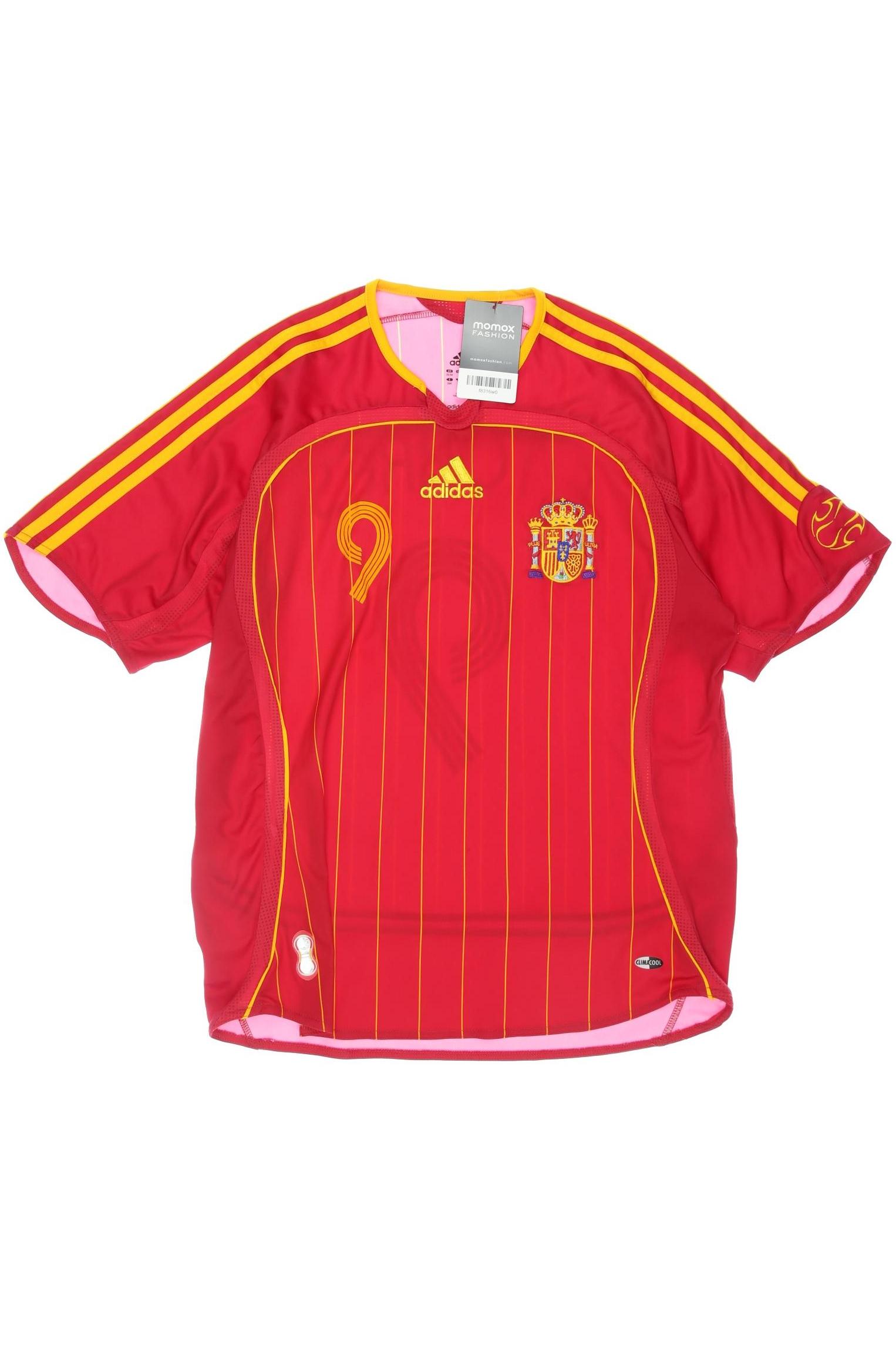 

adidas Herren T-Shirt, rot, Gr. 164