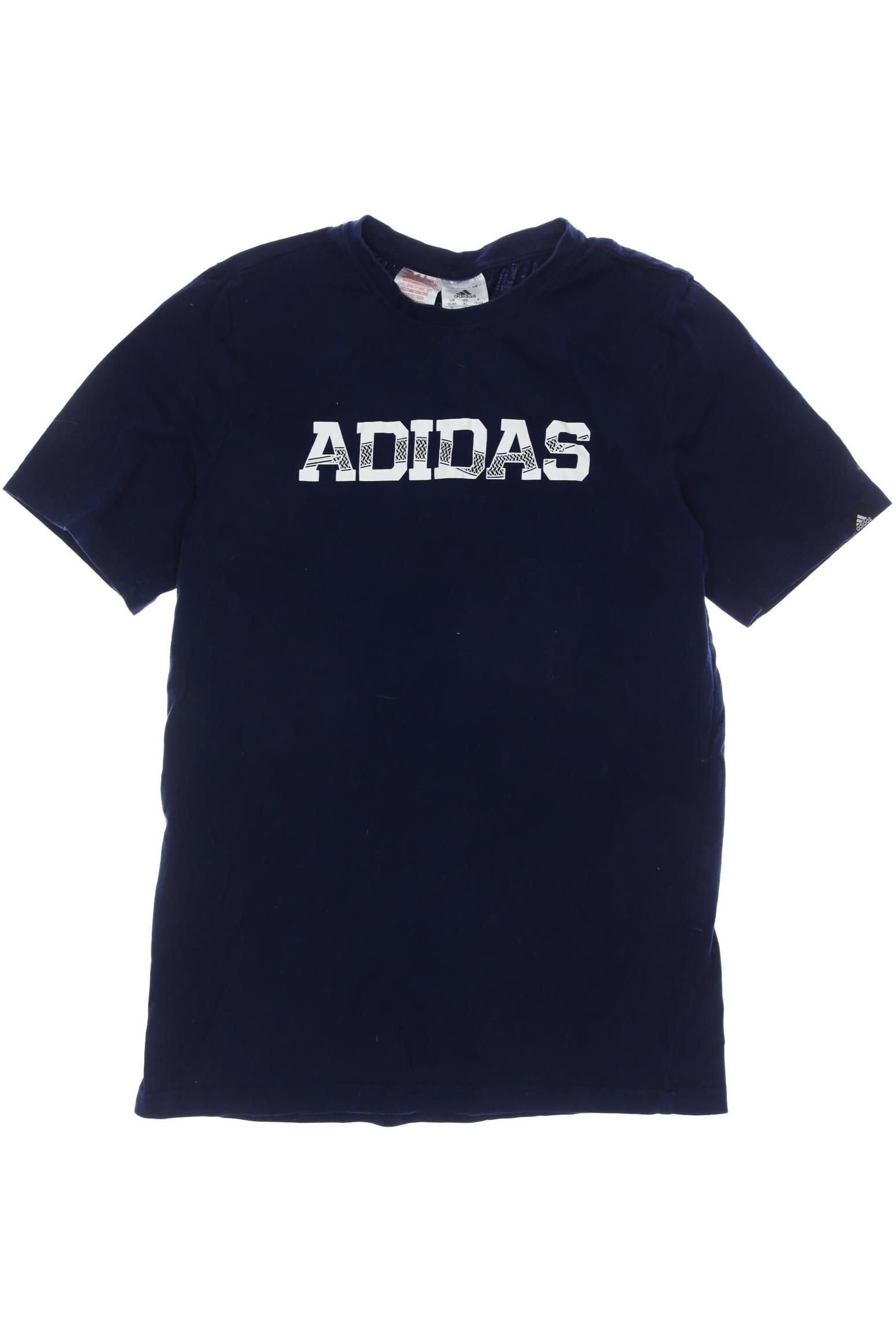 

adidas Herren T-Shirt, marineblau, Gr. 176