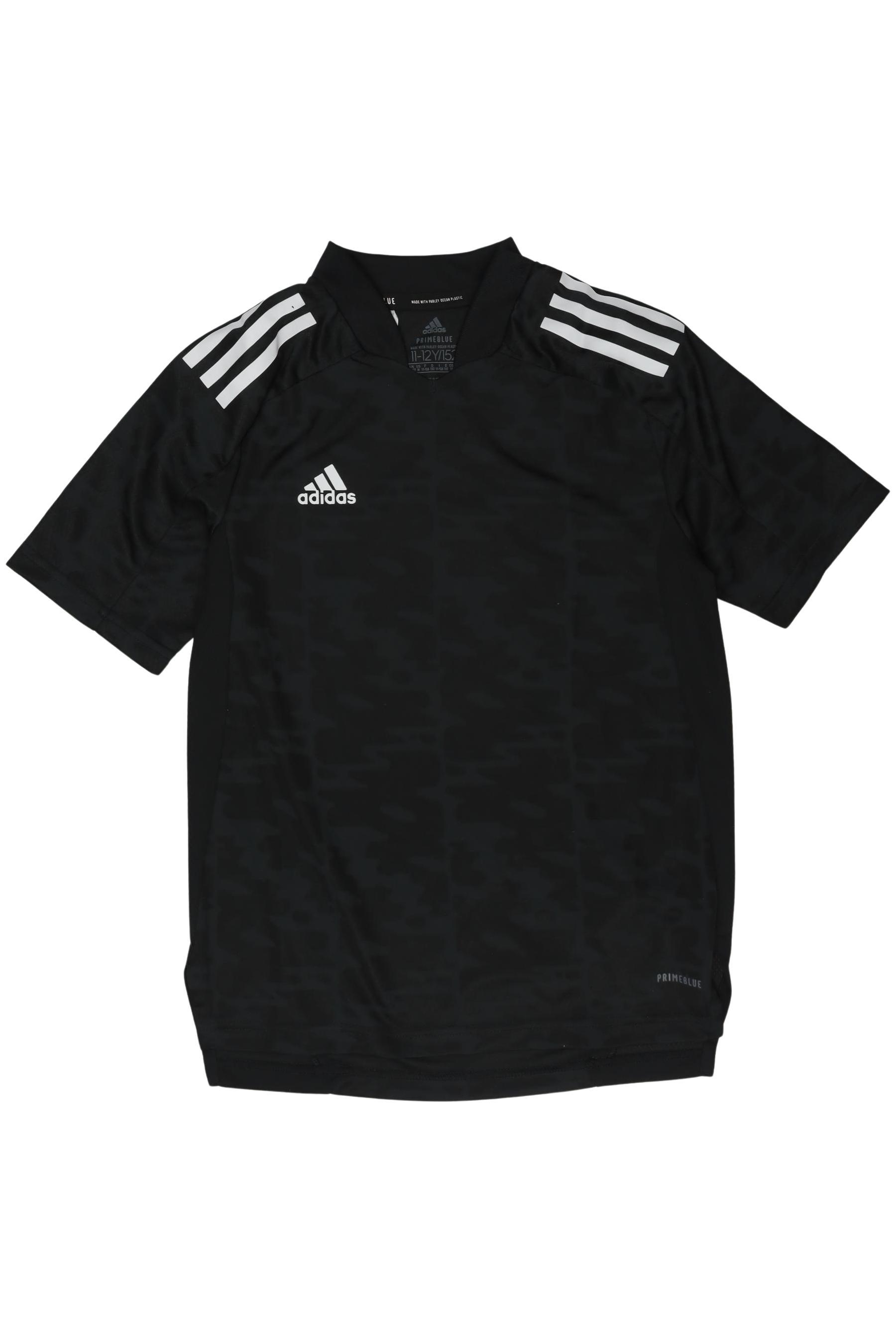 

adidas Jungen T-Shirt, schwarz, Gr. 152