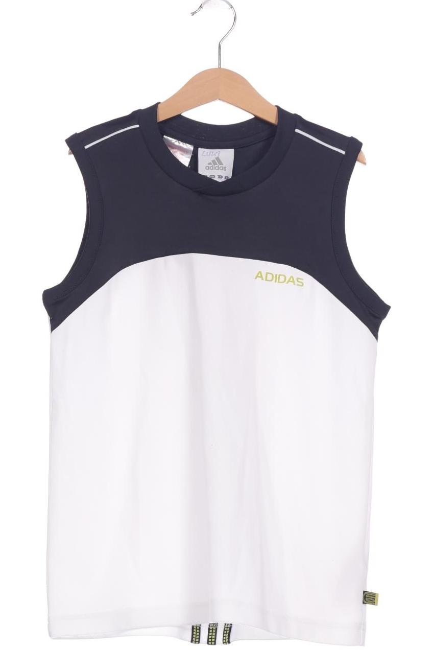 

adidas Herren T-Shirt, weiß, Gr. 152
