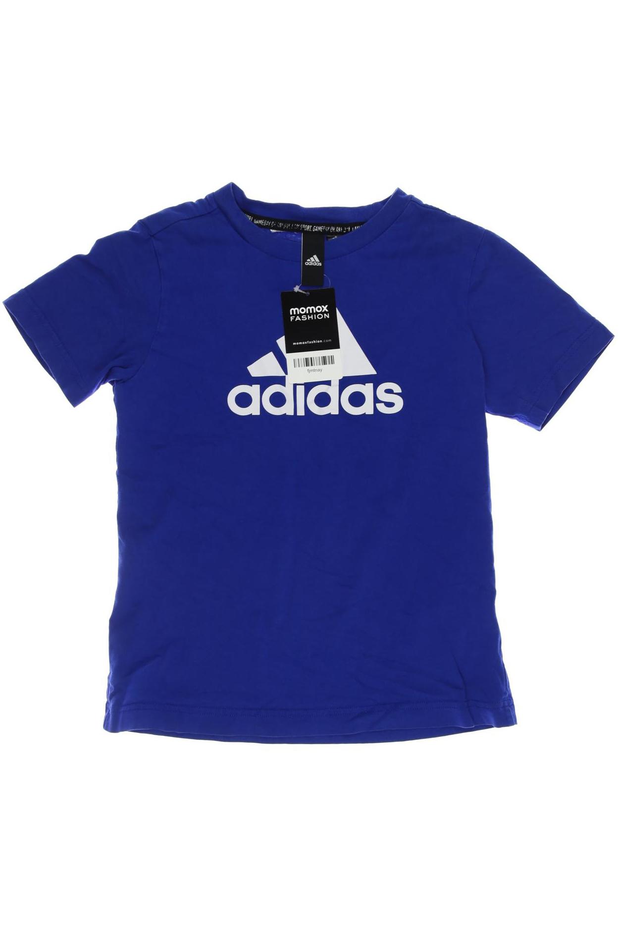 

adidas Herren T-Shirt, blau, Gr. 140