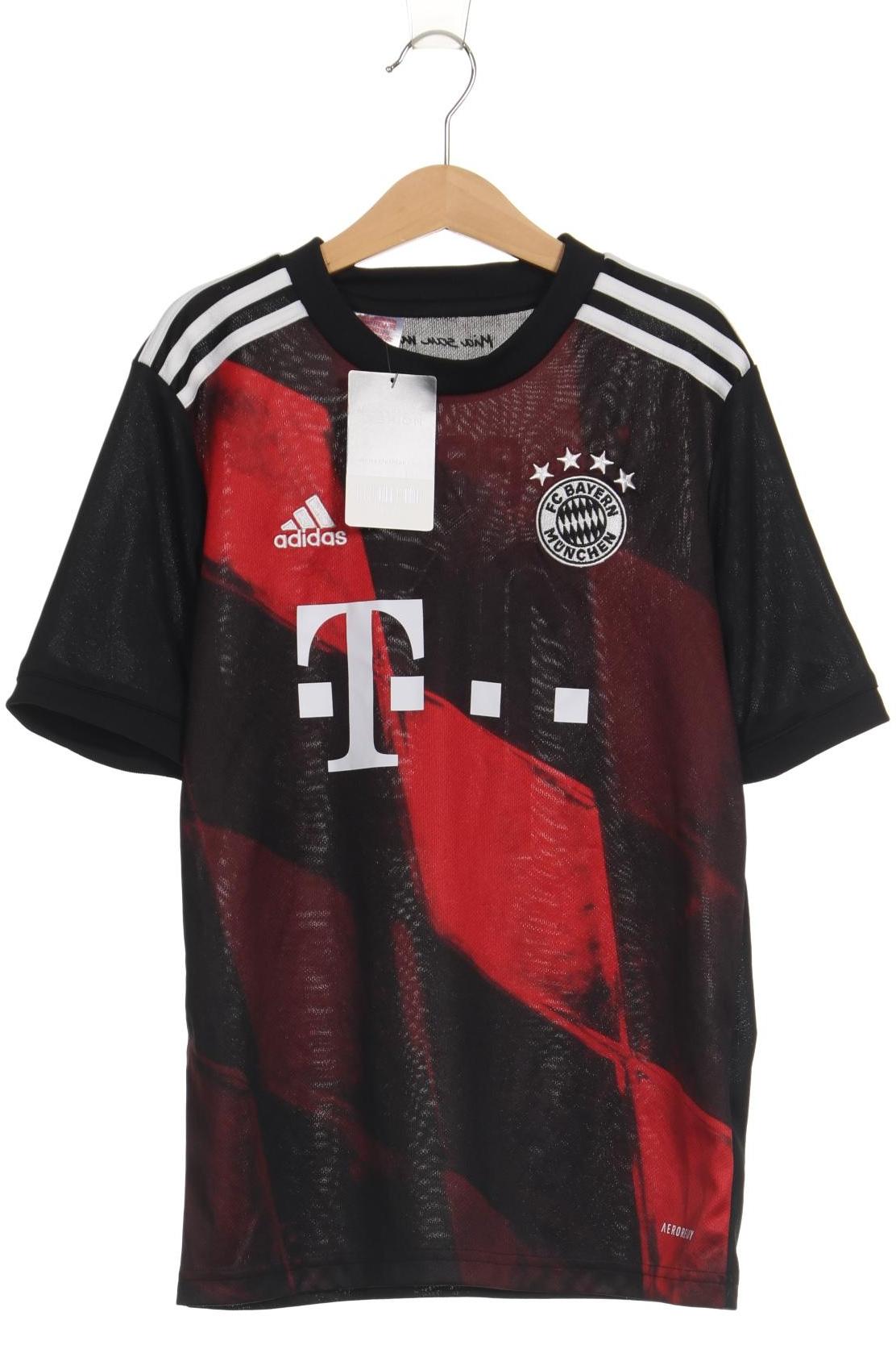 

adidas Herren T-Shirt, schwarz, Gr. 152