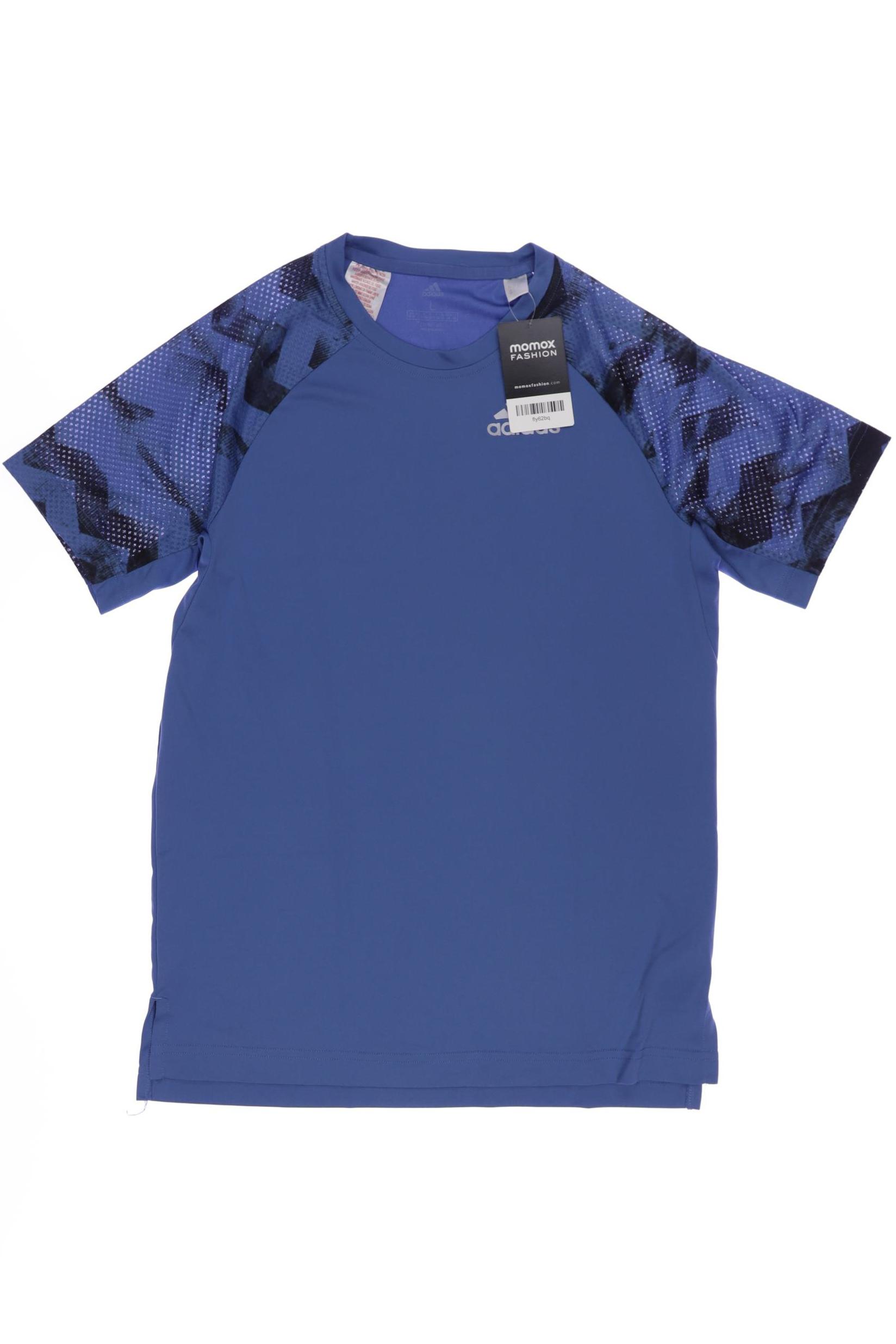 

adidas Herren T-Shirt, blau, Gr. 164