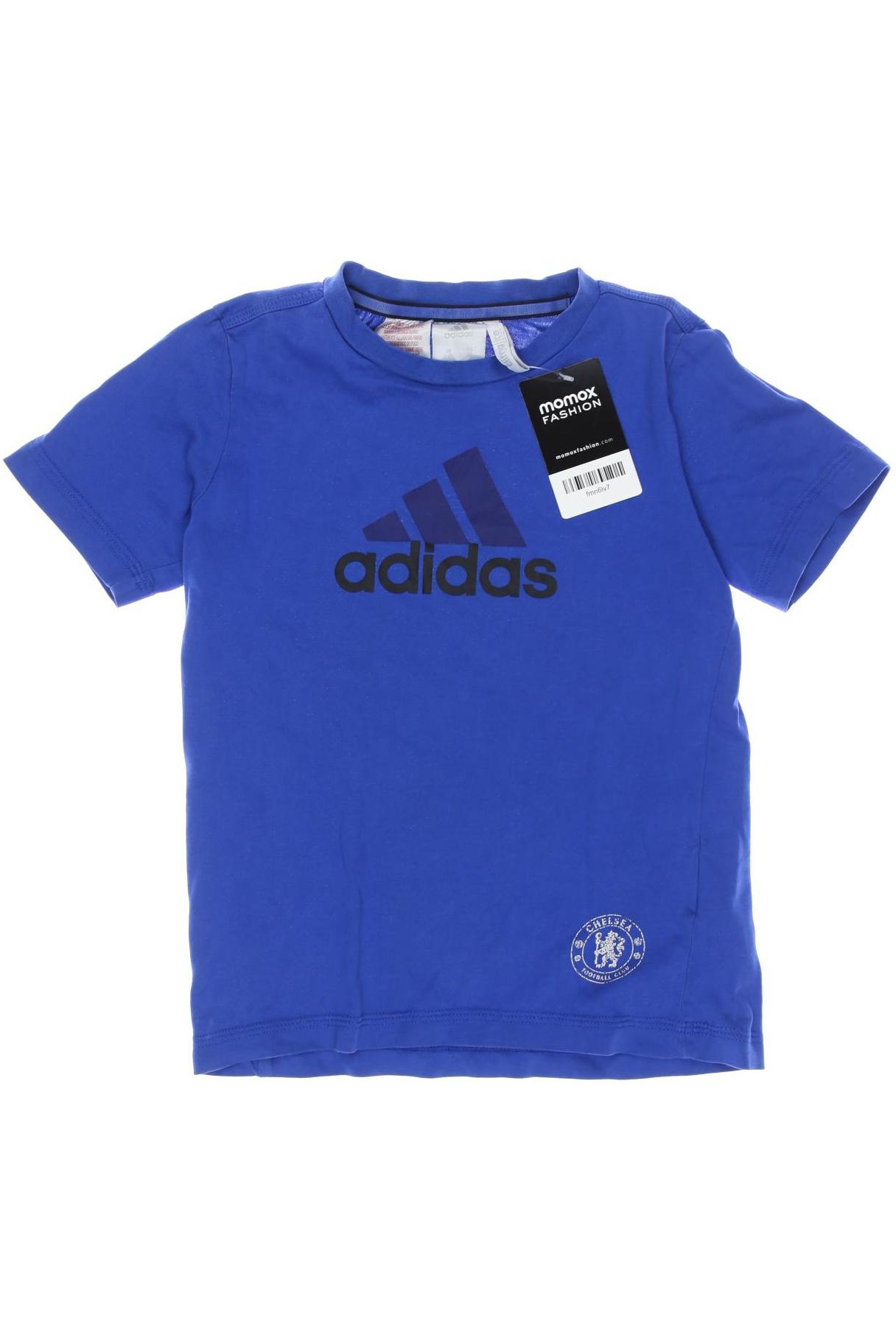 

adidas Herren T-Shirt, blau, Gr. 128