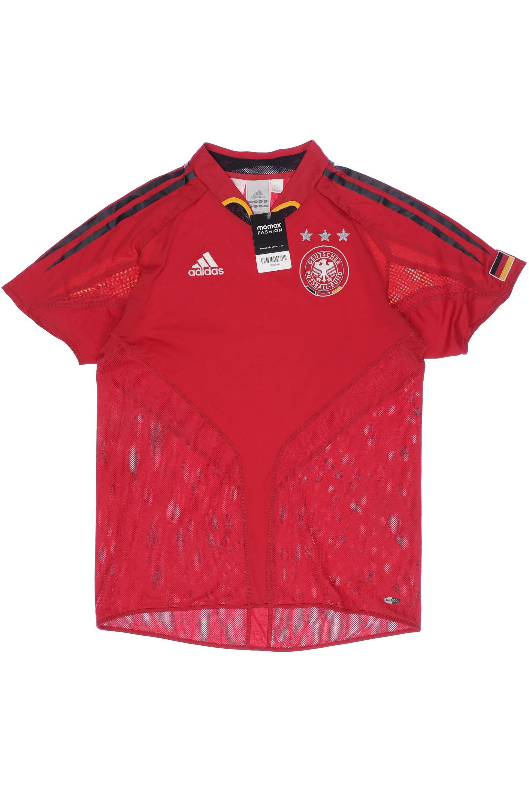 

adidas Herren T-Shirt, rot, Gr. 176