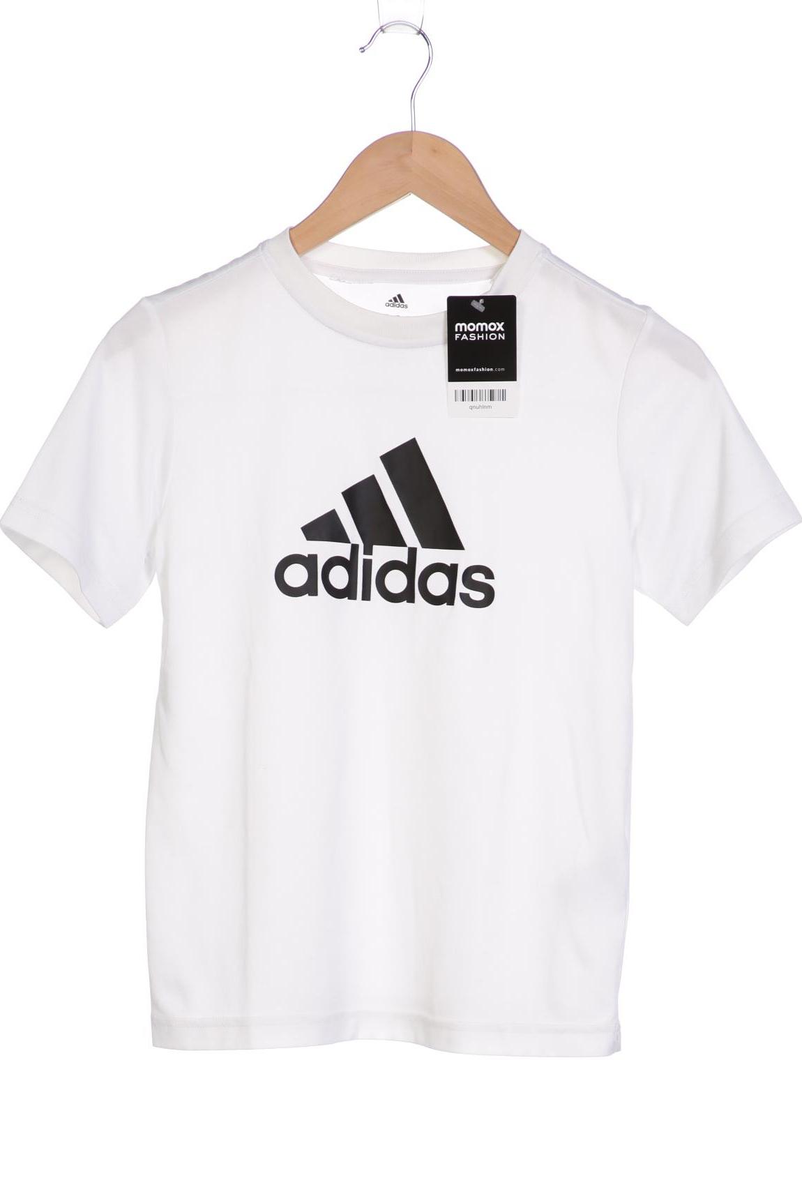 

adidas Herren T-Shirt, weiß, Gr. 152