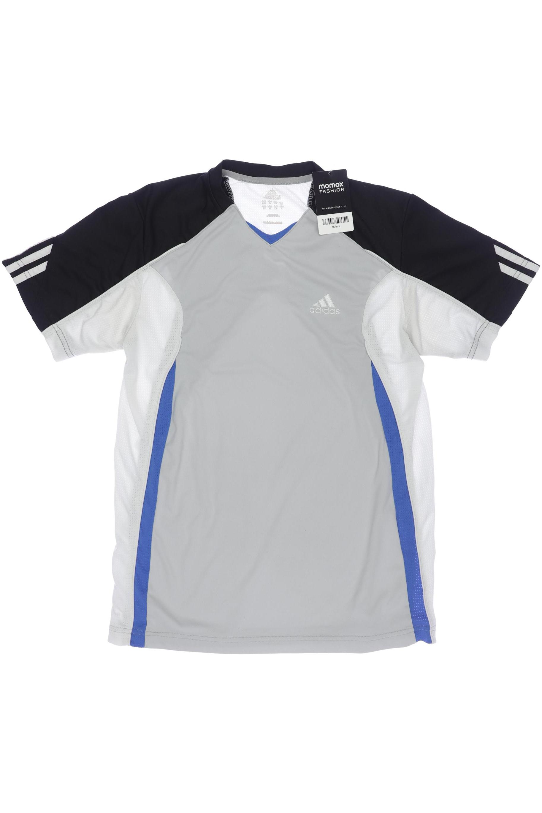 

adidas Herren T-Shirt, grau, Gr. 176