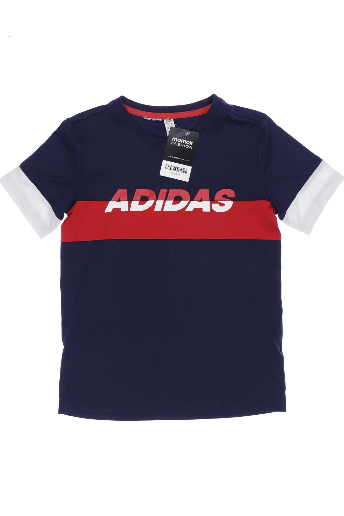 

adidas Herren T-Shirt, marineblau, Gr. 140