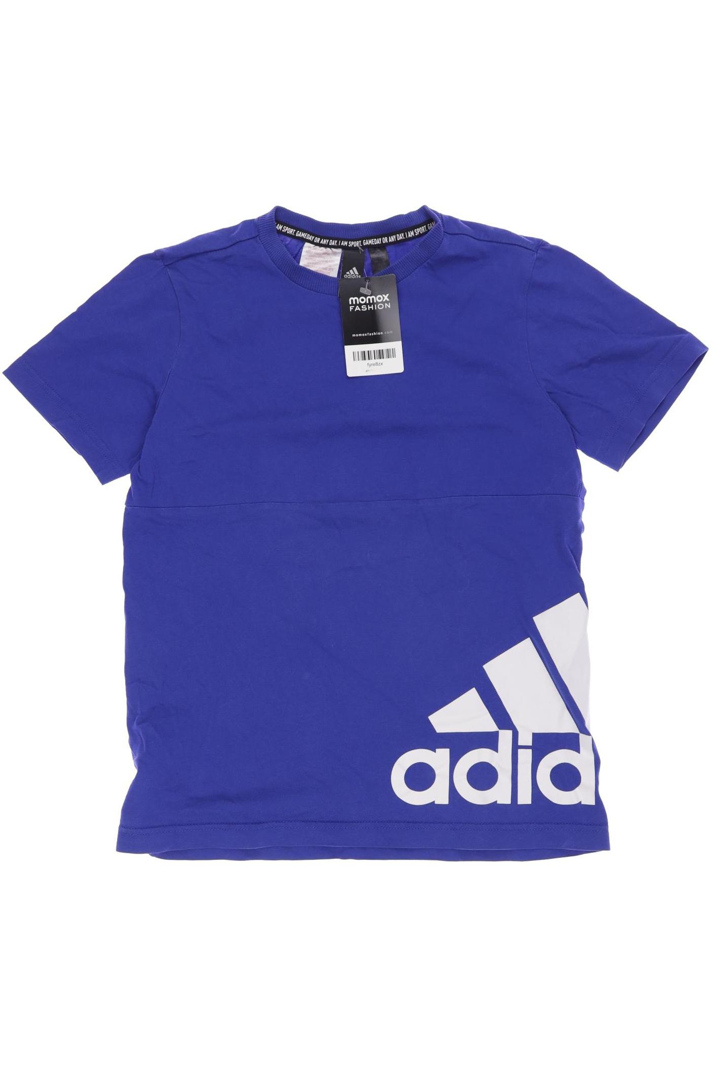 

adidas Herren T-Shirt, blau, Gr. 152