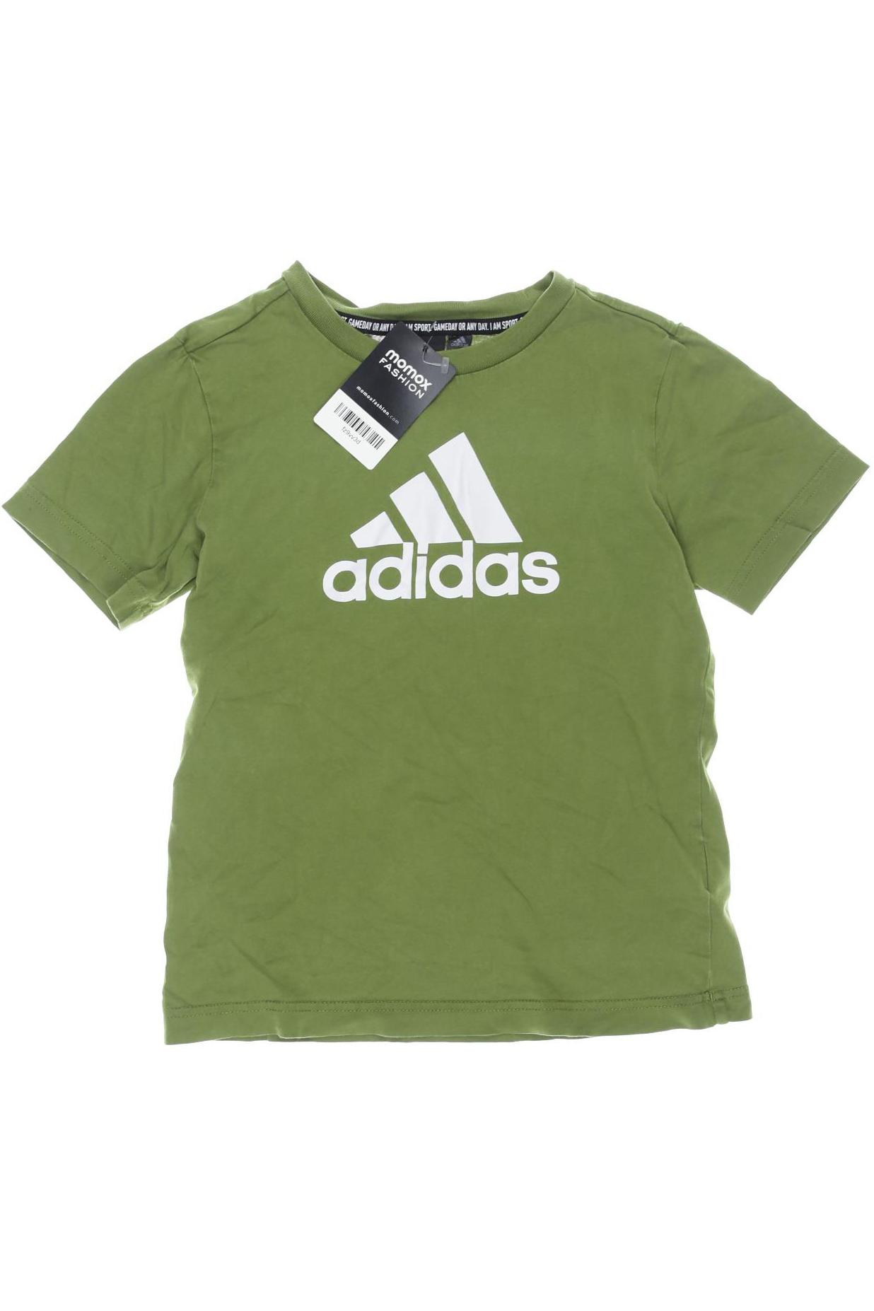 

adidas Herren T-Shirt, grün, Gr. 140