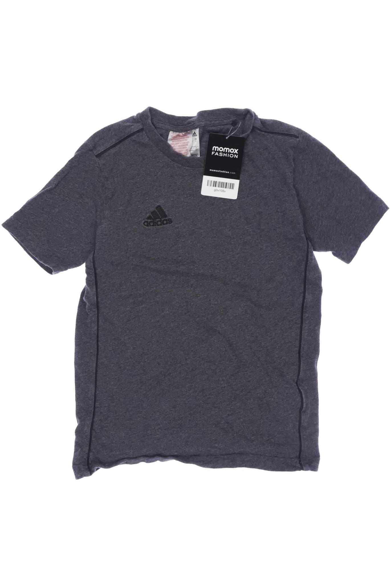 

adidas Herren T-Shirt, grau, Gr. 140