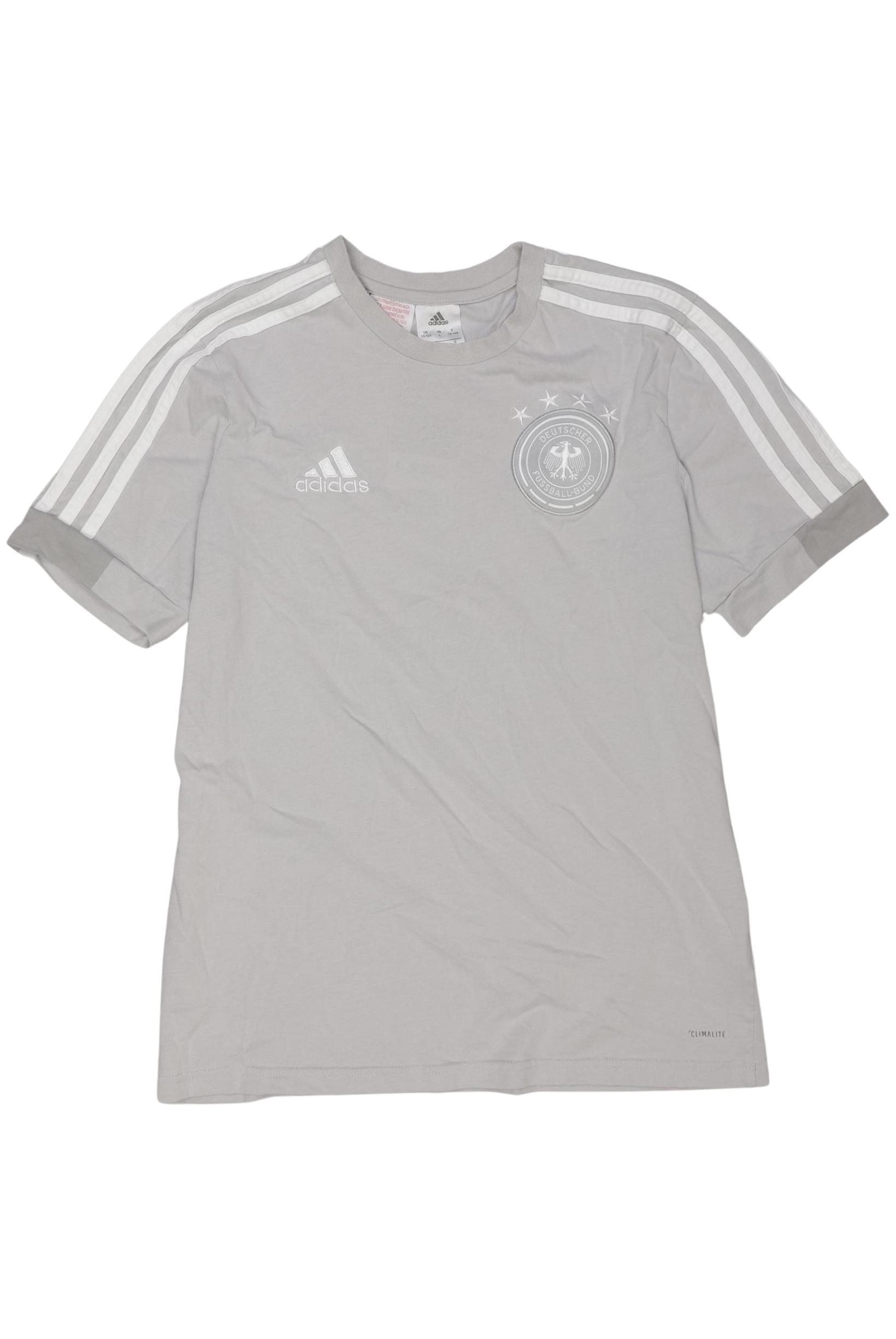 

adidas Jungen T-Shirt, grau, Gr. 164