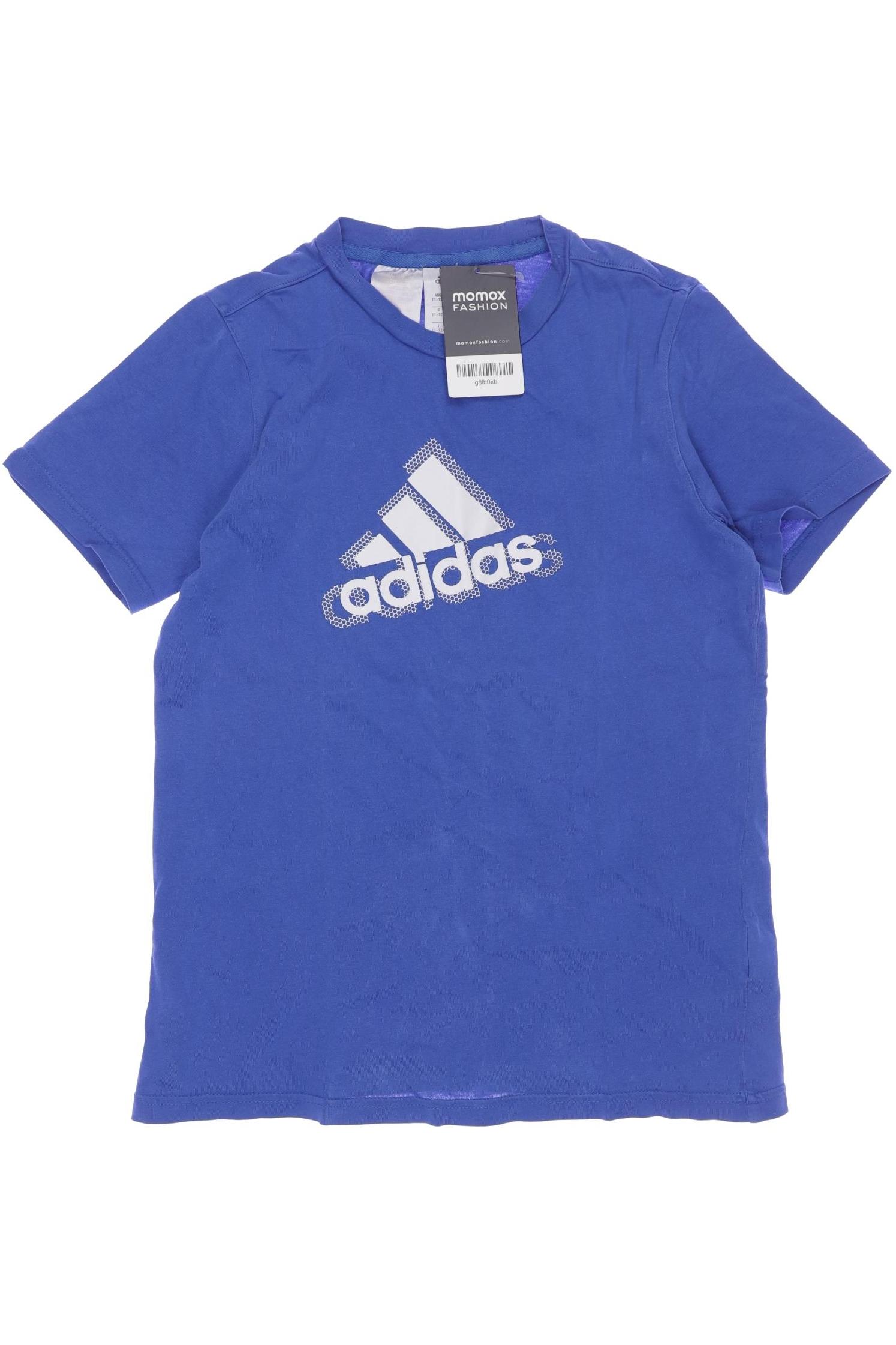 

adidas Herren T-Shirt, blau, Gr. 152