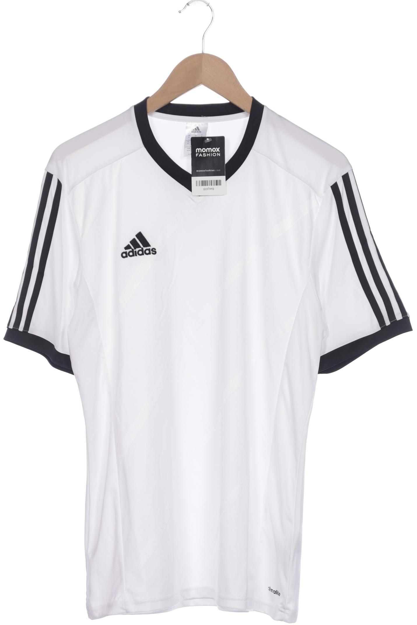 

adidas Jungen T-Shirt, weiß, Gr. 146