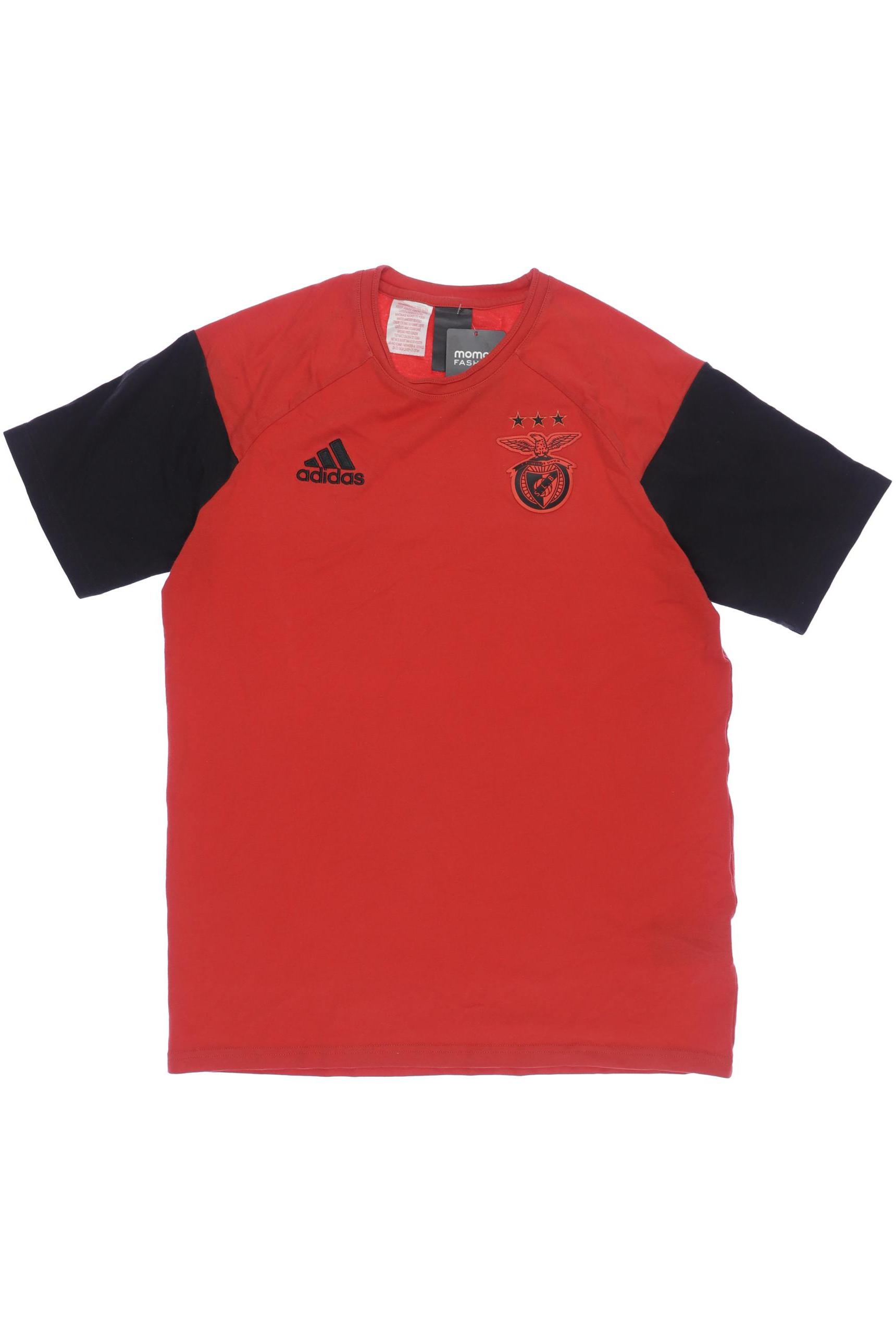 

adidas Herren T-Shirt, rot, Gr. 176