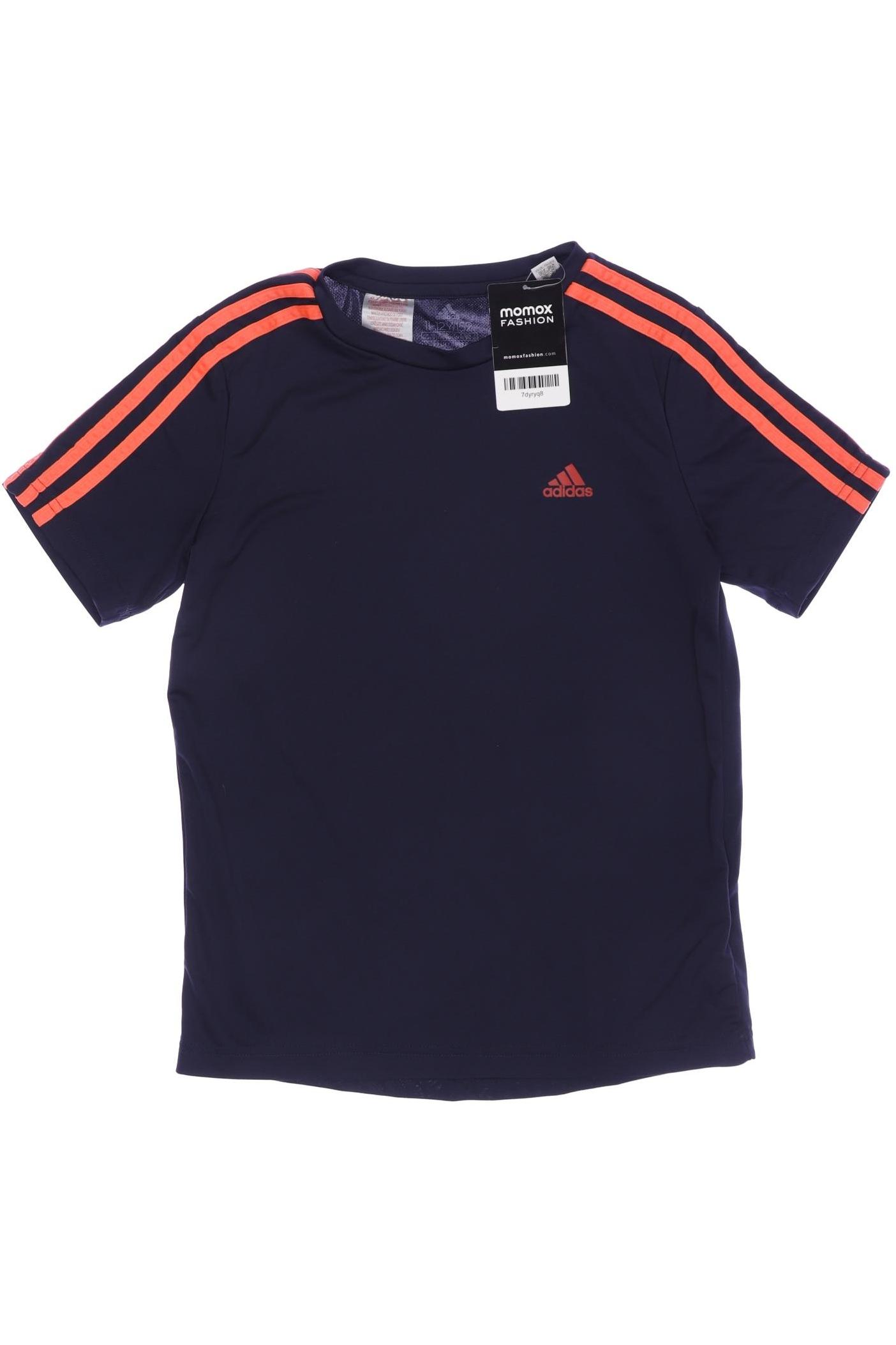 

adidas Herren T-Shirt, marineblau, Gr. 152