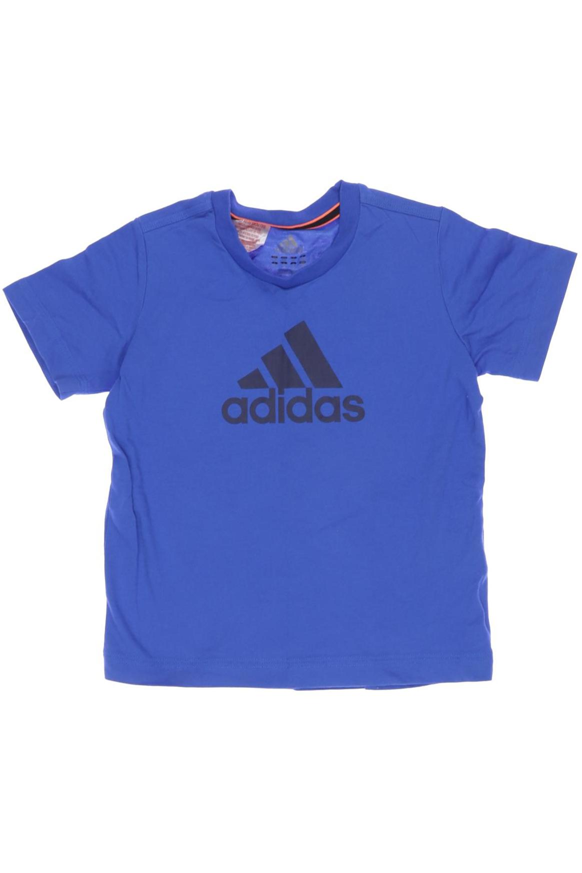 

adidas Herren T-Shirt, blau, Gr. 116