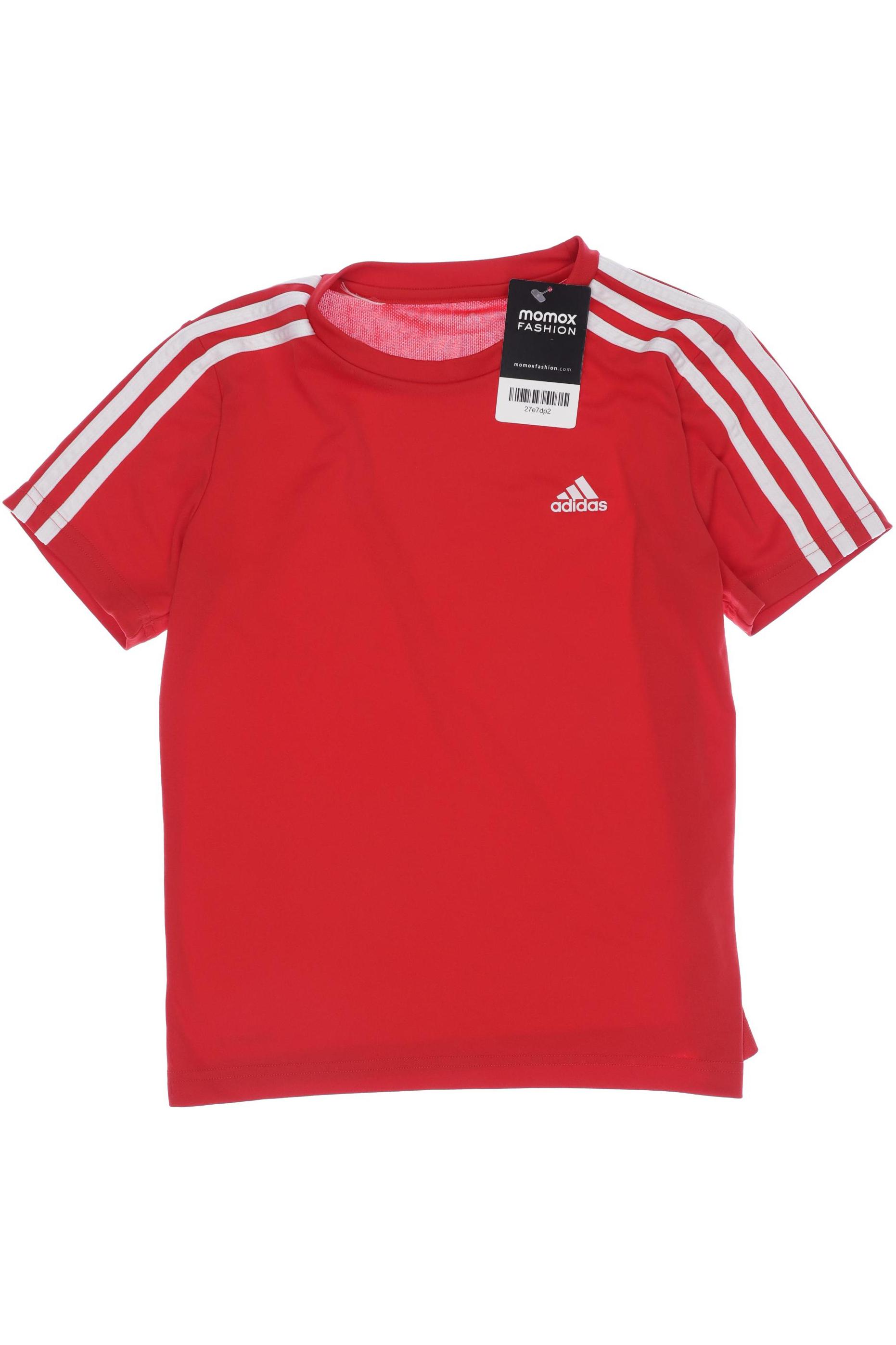 

adidas Herren T-Shirt, rot, Gr. 140