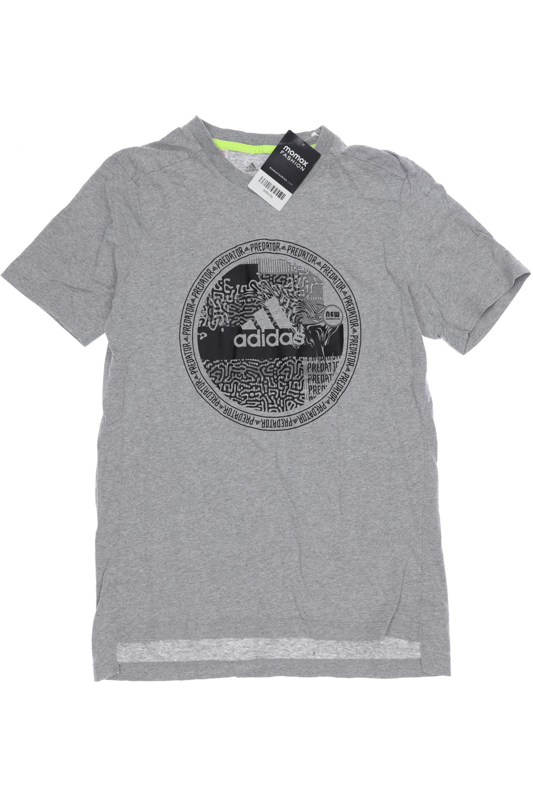 

adidas Herren T-Shirt, grau, Gr. 164