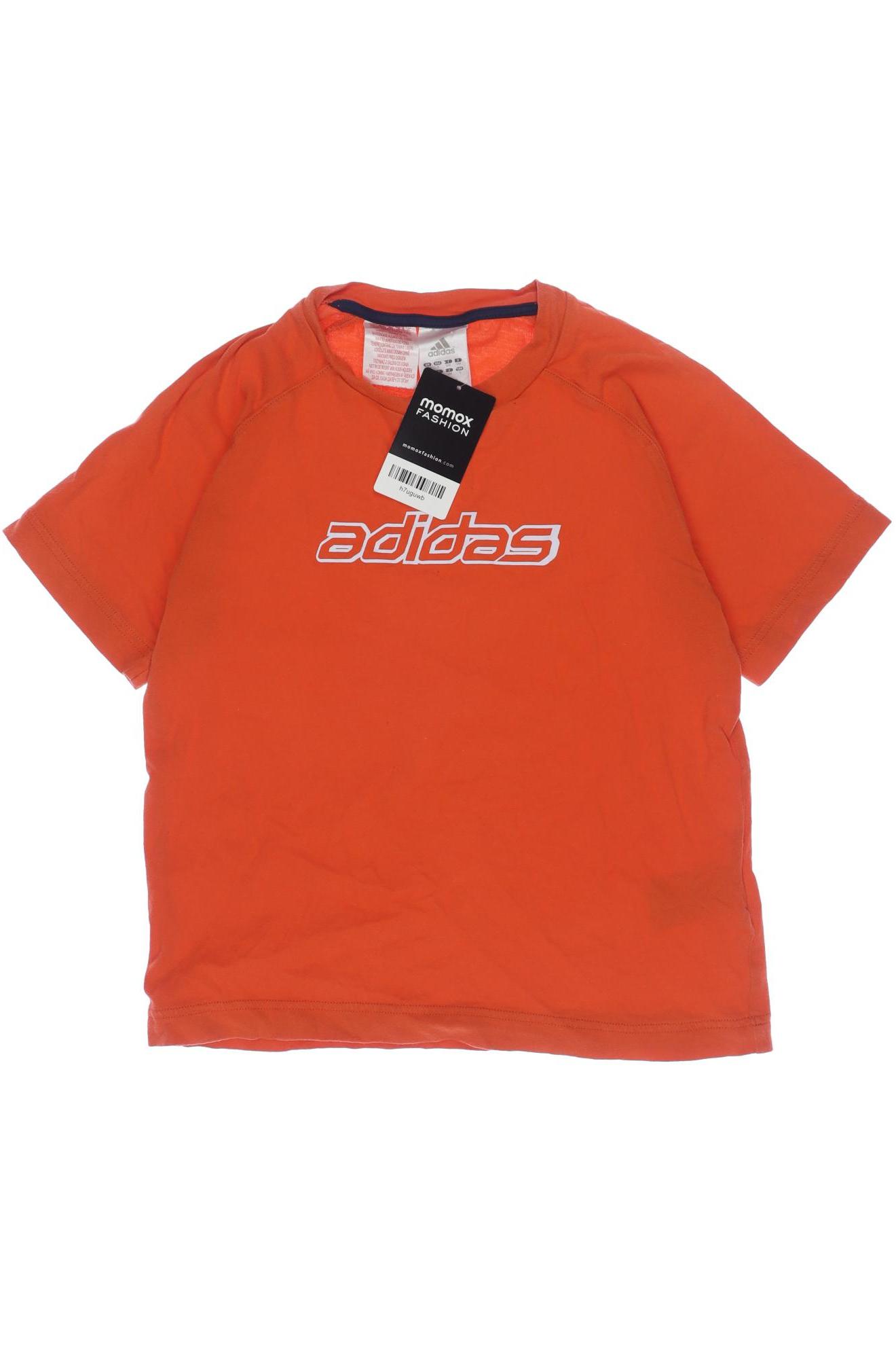 

adidas Herren T-Shirt, orange, Gr. 140