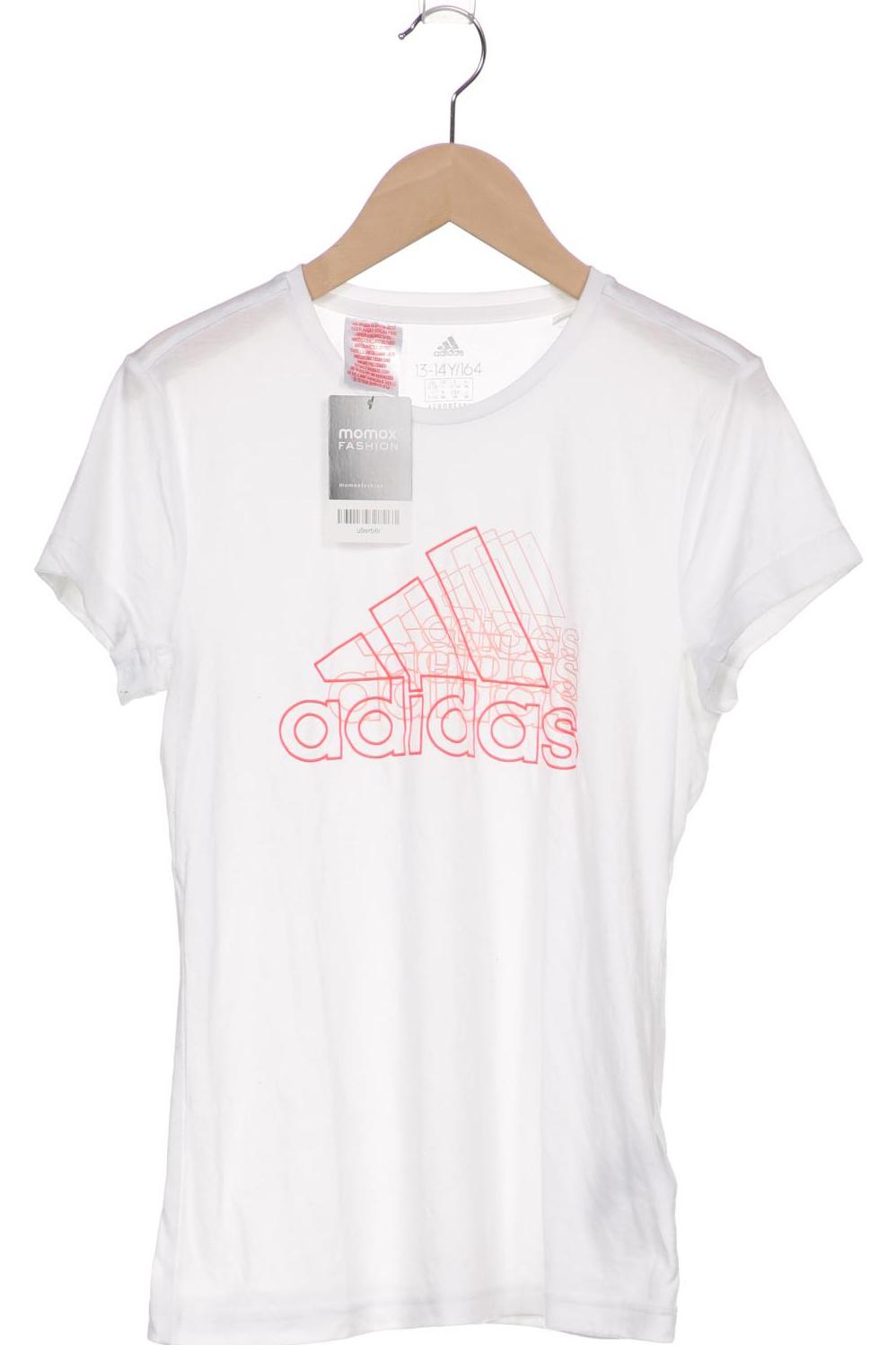 

adidas Herren T-Shirt, weiß, Gr. 164