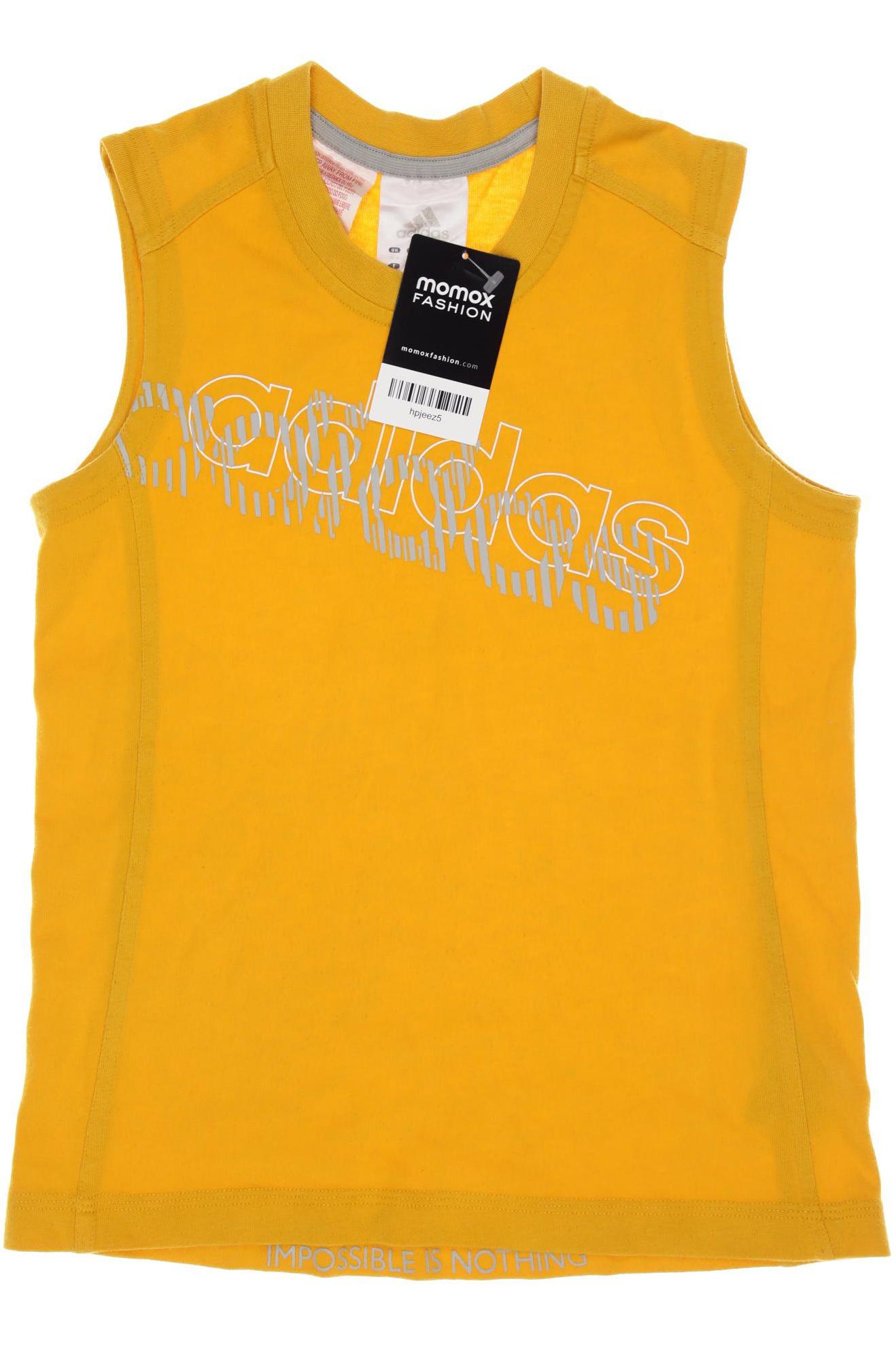 

adidas Herren T-Shirt, orange, Gr. 140