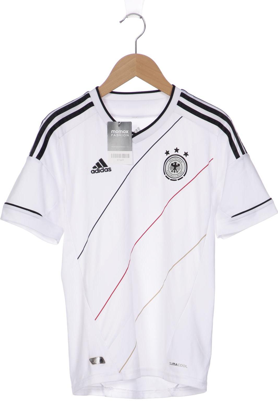 

adidas Herren T-Shirt, weiß, Gr. 152