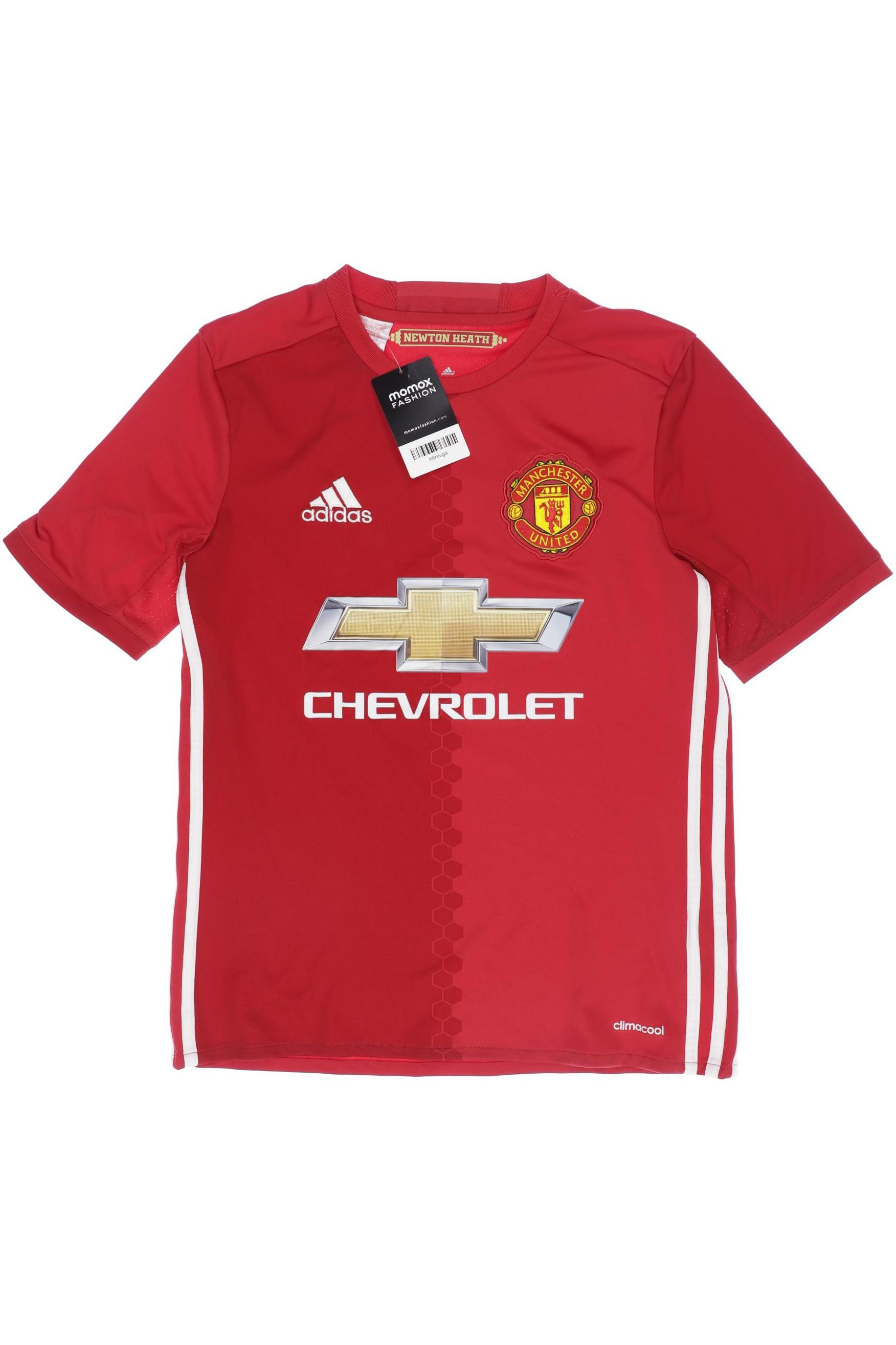 

adidas Herren T-Shirt, rot, Gr. 164