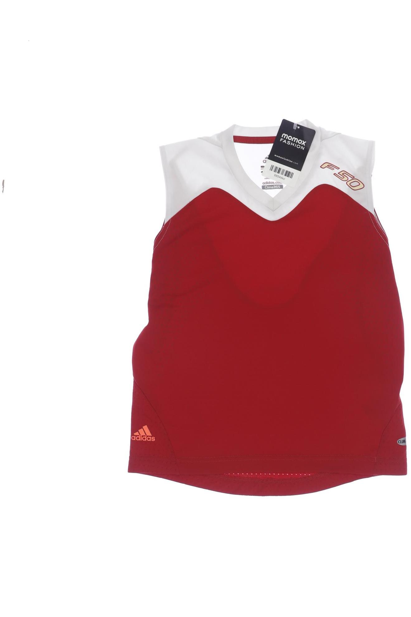 

adidas Herren T-Shirt, rot, Gr. 128