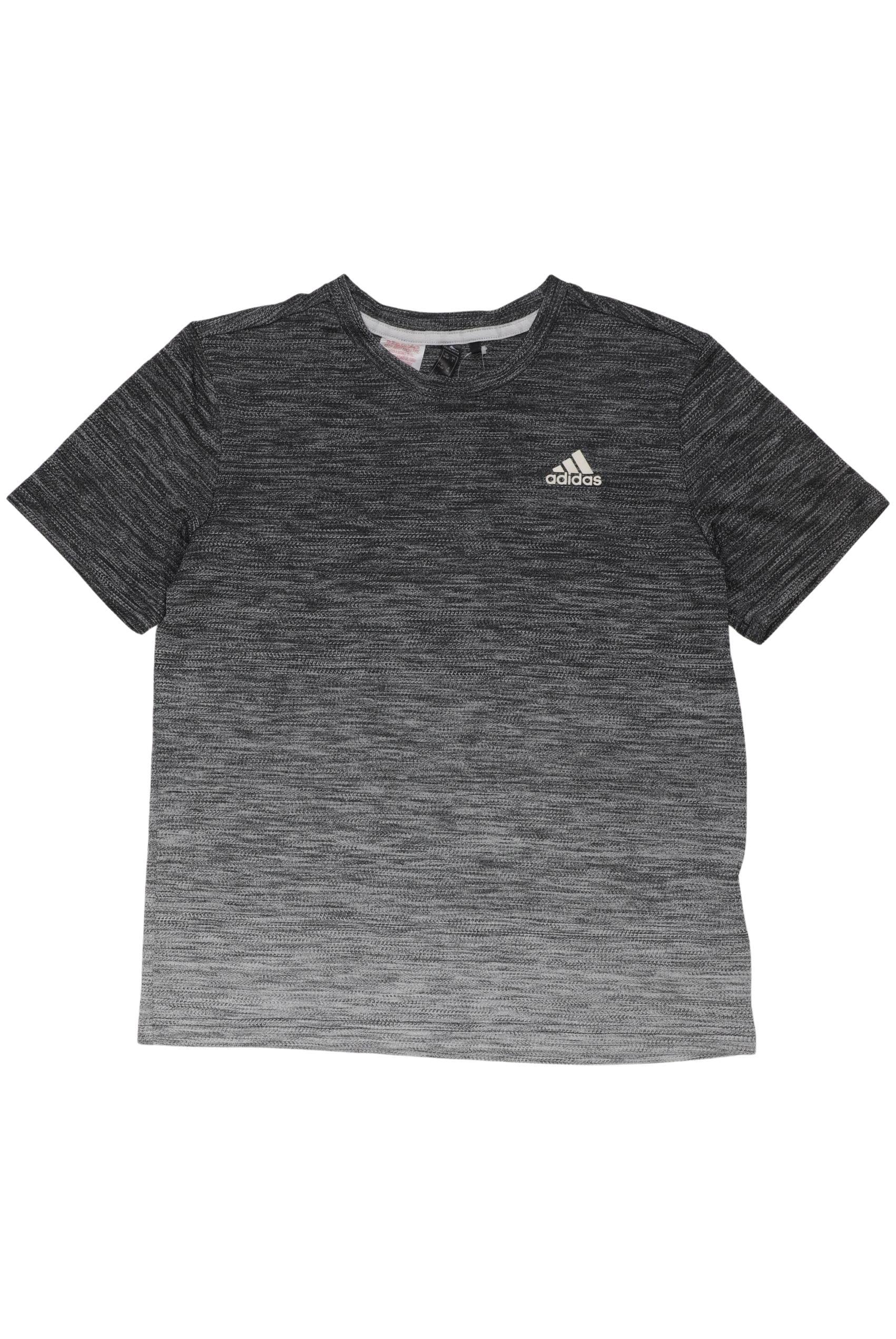 

adidas Jungen T-Shirt, grau, Gr. 164