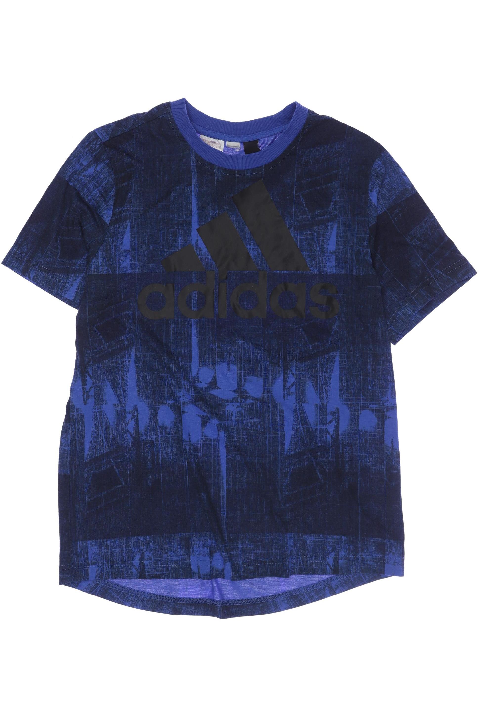 

adidas Herren T-Shirt, marineblau, Gr. 176