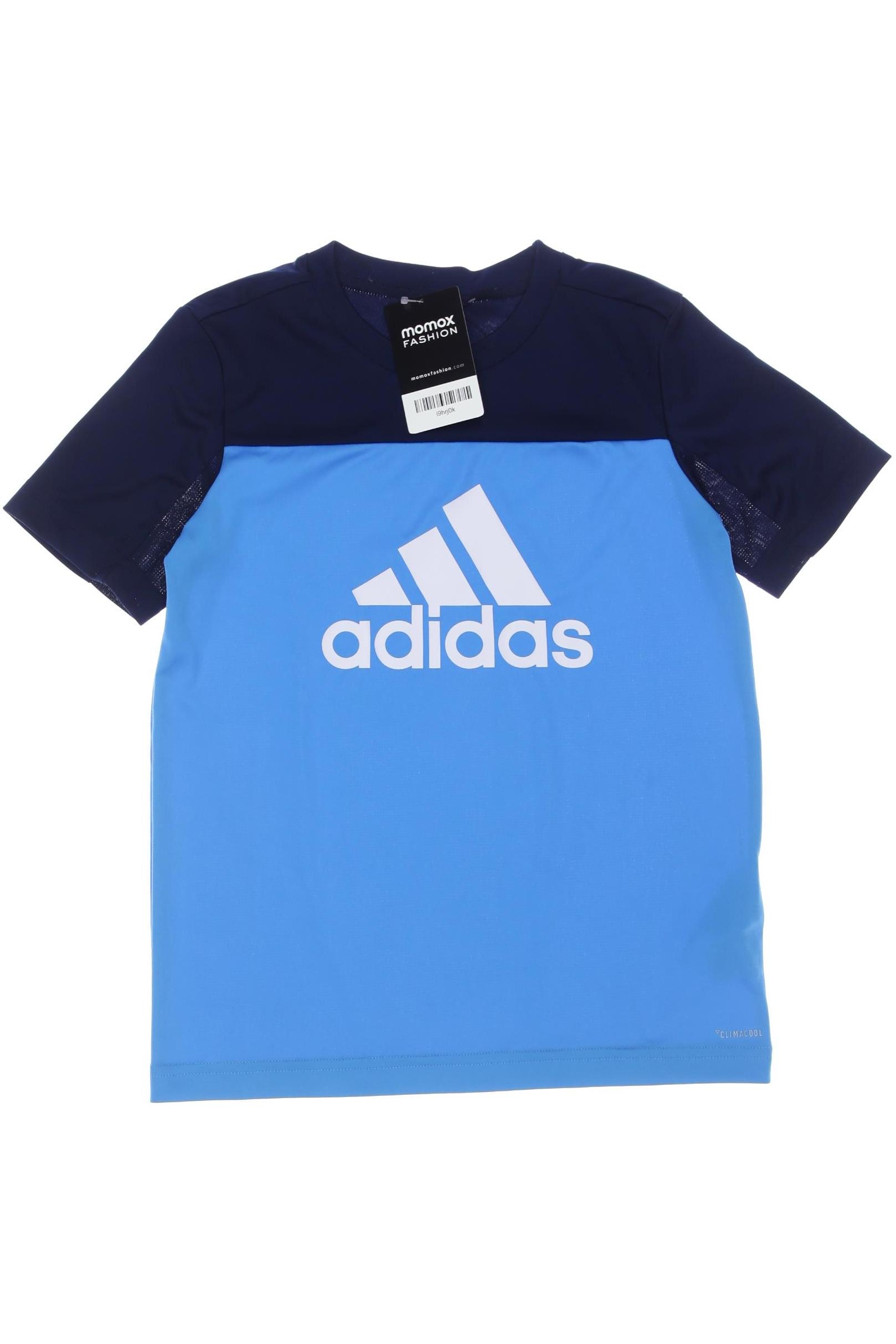 

adidas Herren T-Shirt, blau, Gr. 140
