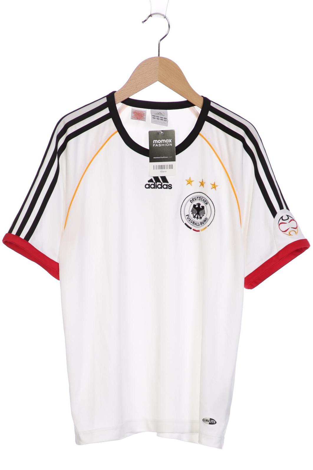 

adidas Herren T-Shirt, weiß, Gr. 176
