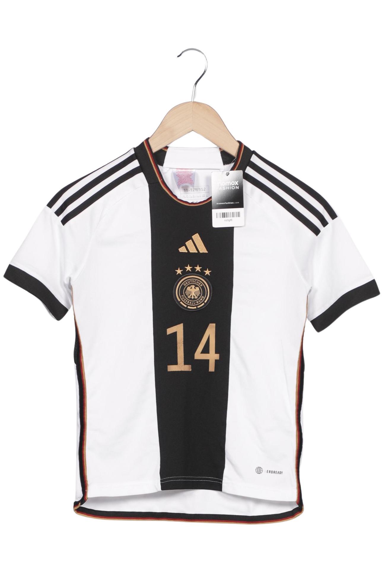 

adidas Herren T-Shirt, weiß, Gr. 152