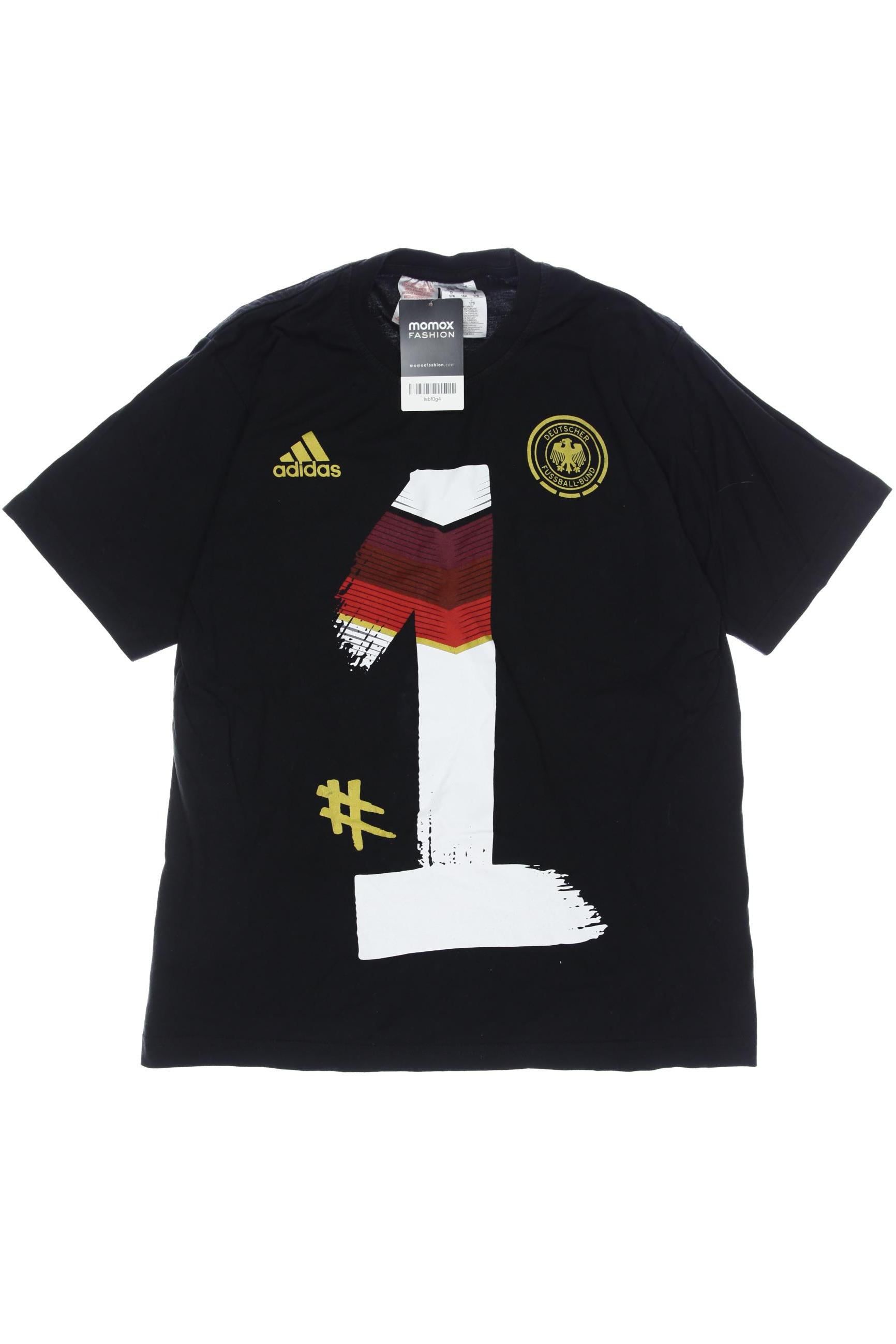 

adidas Herren T-Shirt, schwarz, Gr. 176